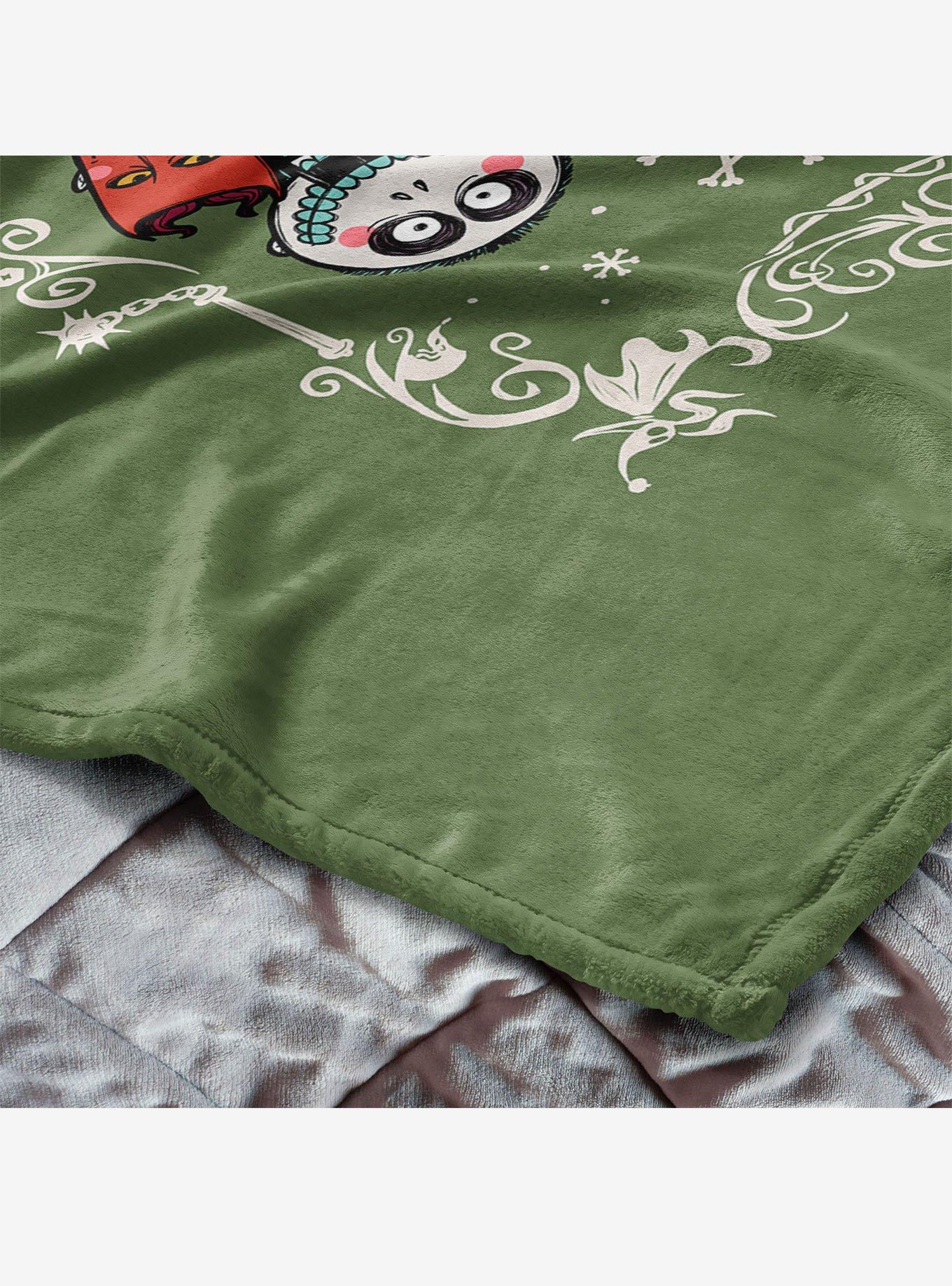 Disney Nightmare Before Christmas Holiday Nightmare 50" Silk Touch Throw Blanket, , alternate