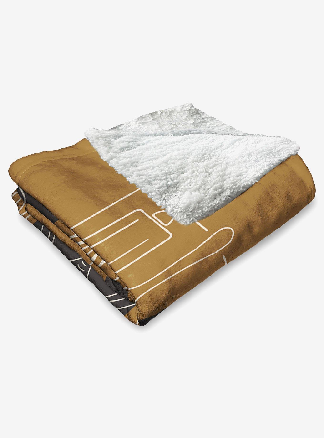 Star Wars Classic Baker Vader Silk Touch Sherpa Throw Blanket, , alternate