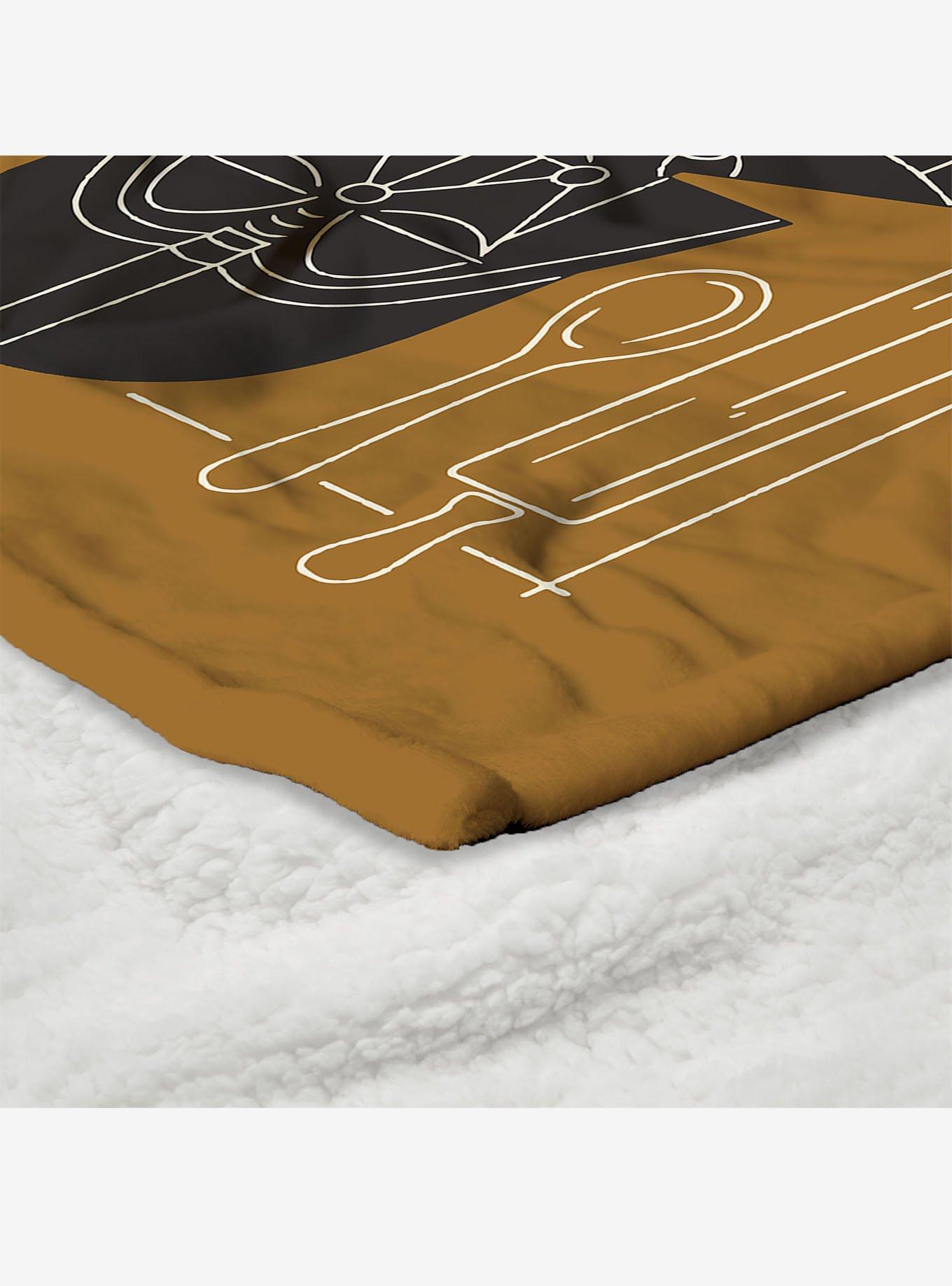 Star Wars Classic Baker Vader Silk Touch Sherpa Throw Blanket, , alternate
