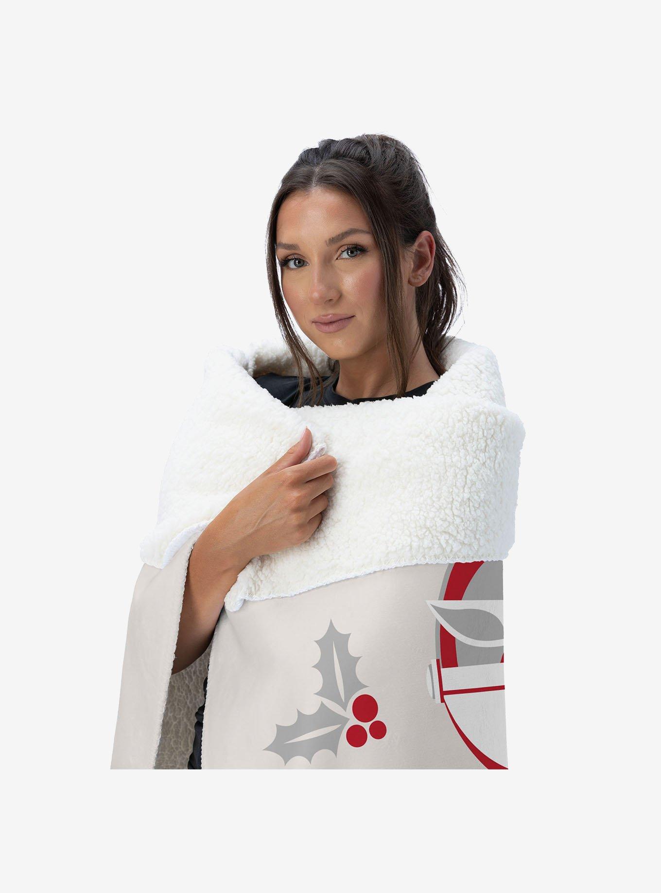 Star Wars The Mandalorian Grogu Greetings Silk Touch Sherpa Throw Blanket, , hi-res