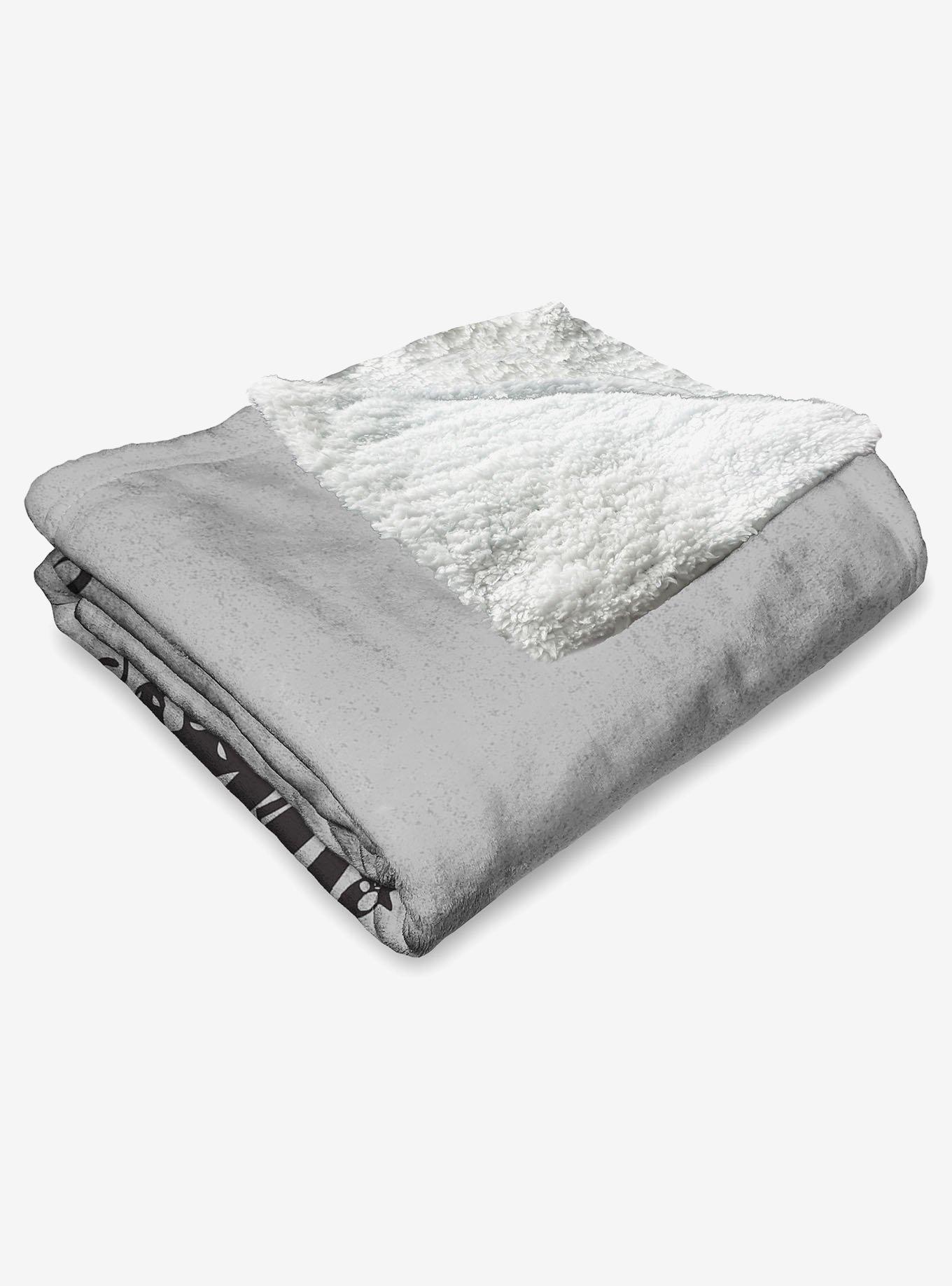 Disney Nightmare Before Christmas Nightmare Tree Silk Touch Sherpa Throw Blanket, , alternate