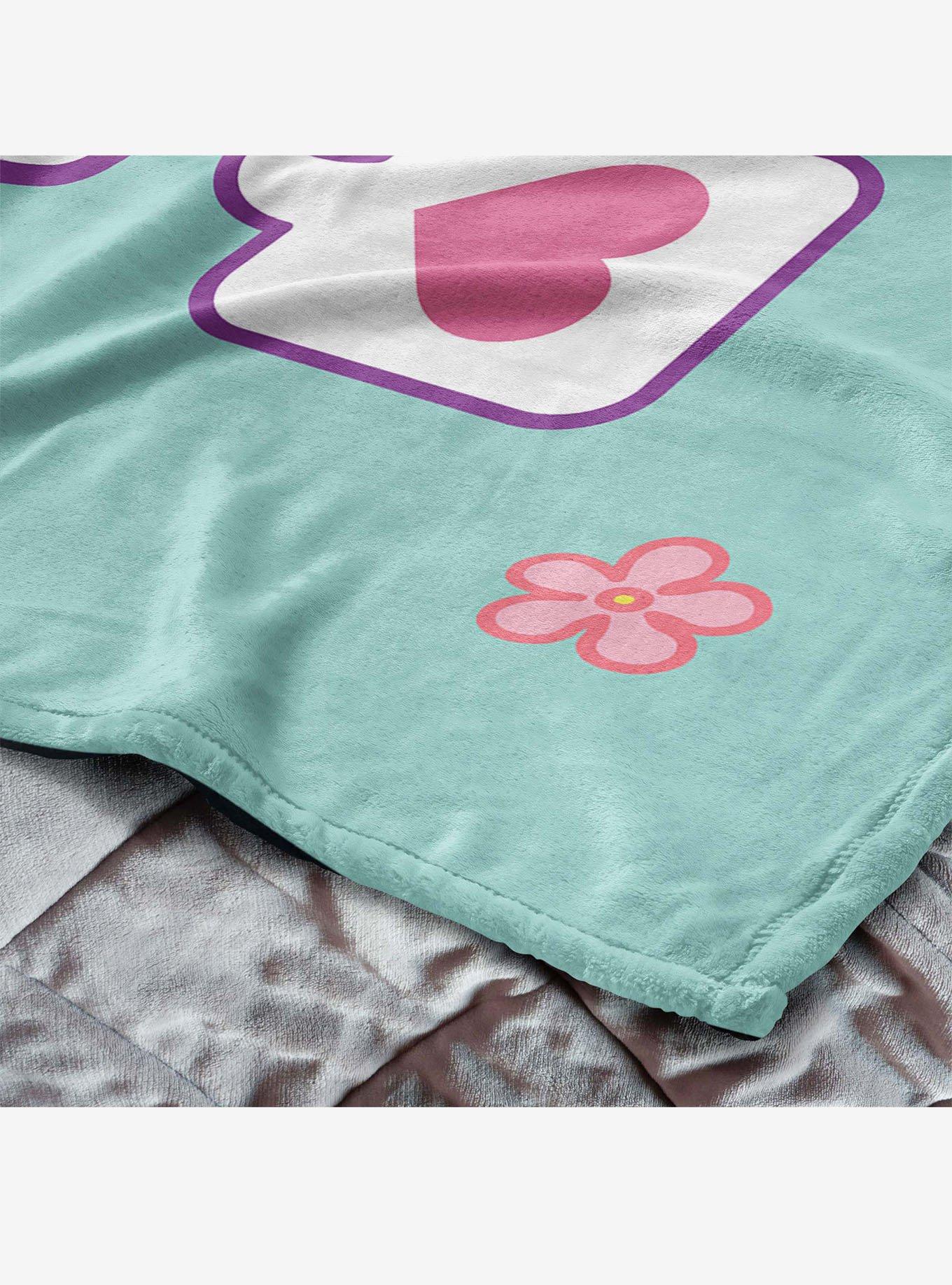 Sanrio Hello?Kitty?Falling Flowers Silk Touch Throw Blanket, , alternate