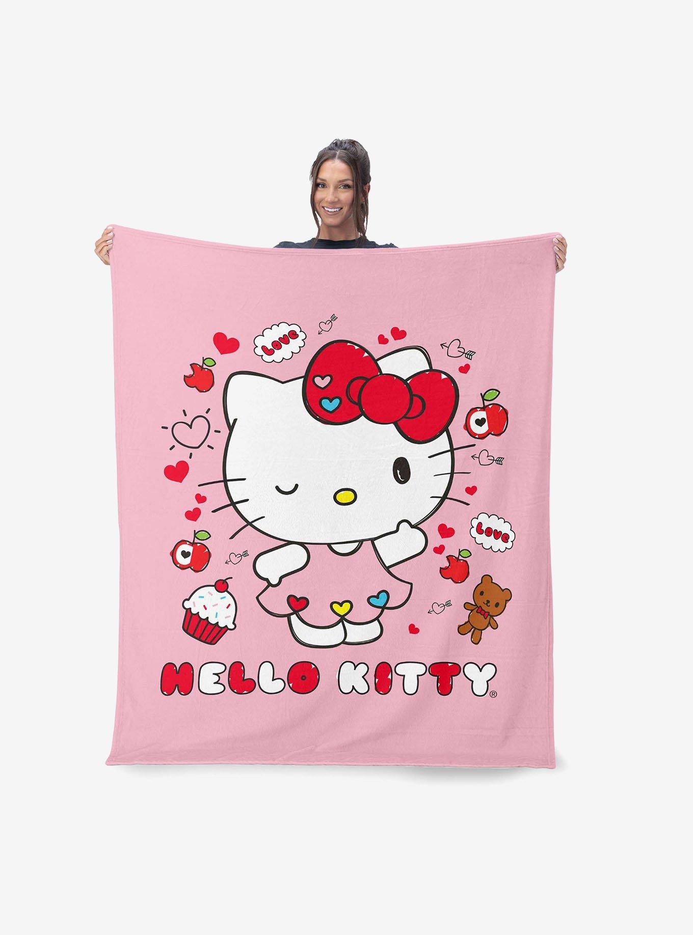 Sanrio Hello Kitty Super Sweet Silk Touch Throw Blanket, , hi-res