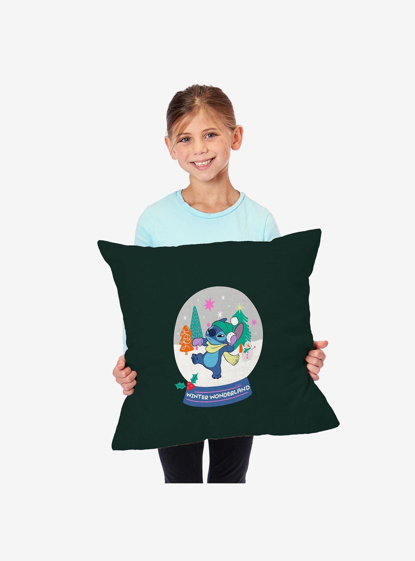Disney Lilo & Stitch Stitch Wonderland Throw Pillow, , alternate