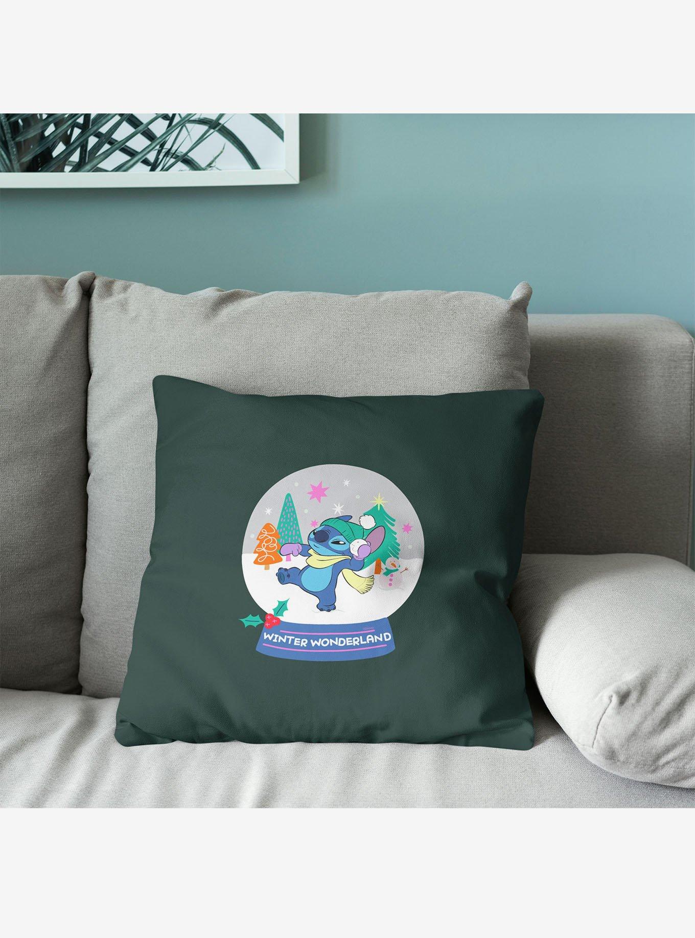 Disney Lilo & Stitch Stitch Wonderland Throw Pillow, , alternate