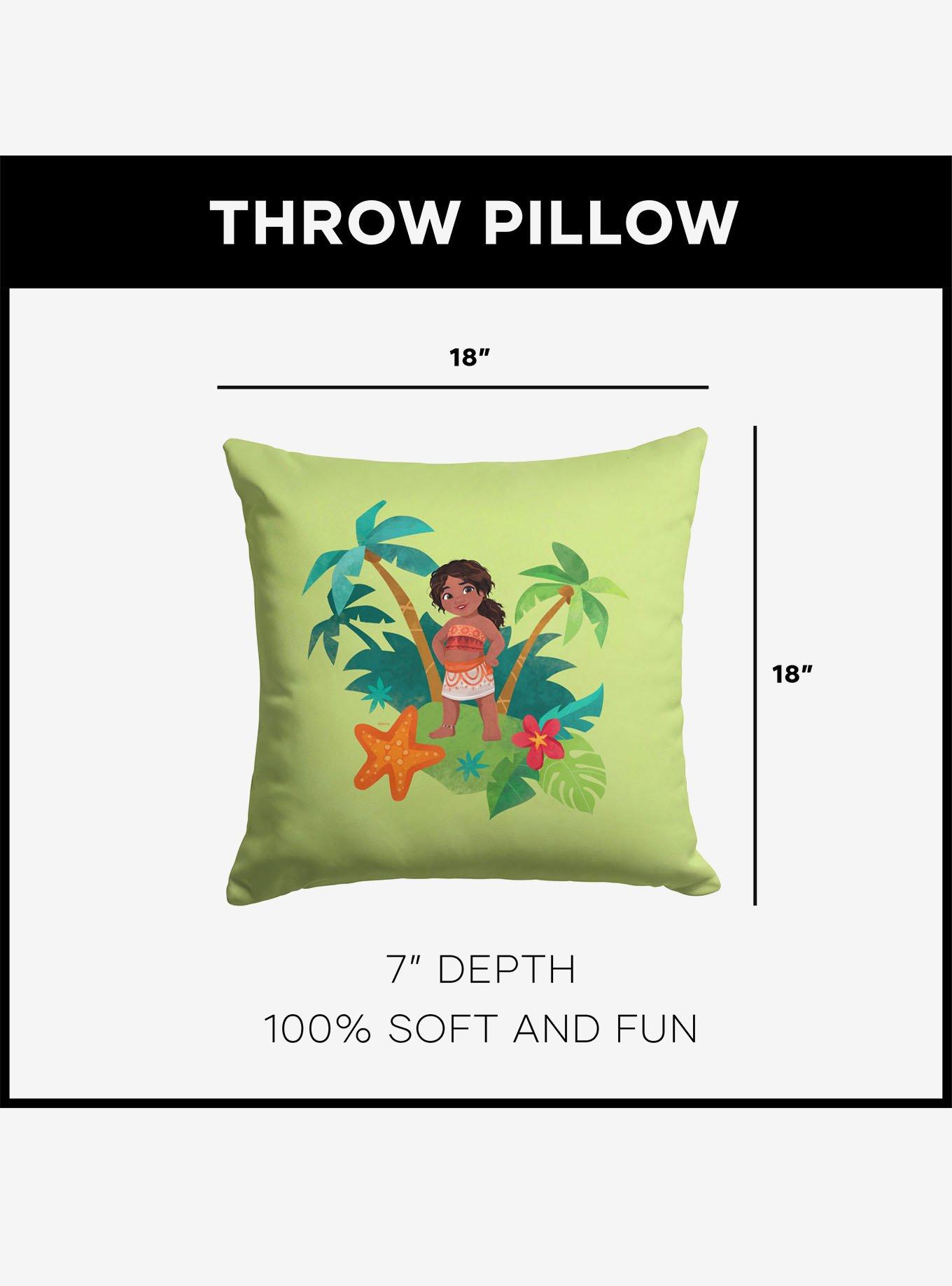 Disney Moana 2  Island Simea Throw Pillow, , alternate