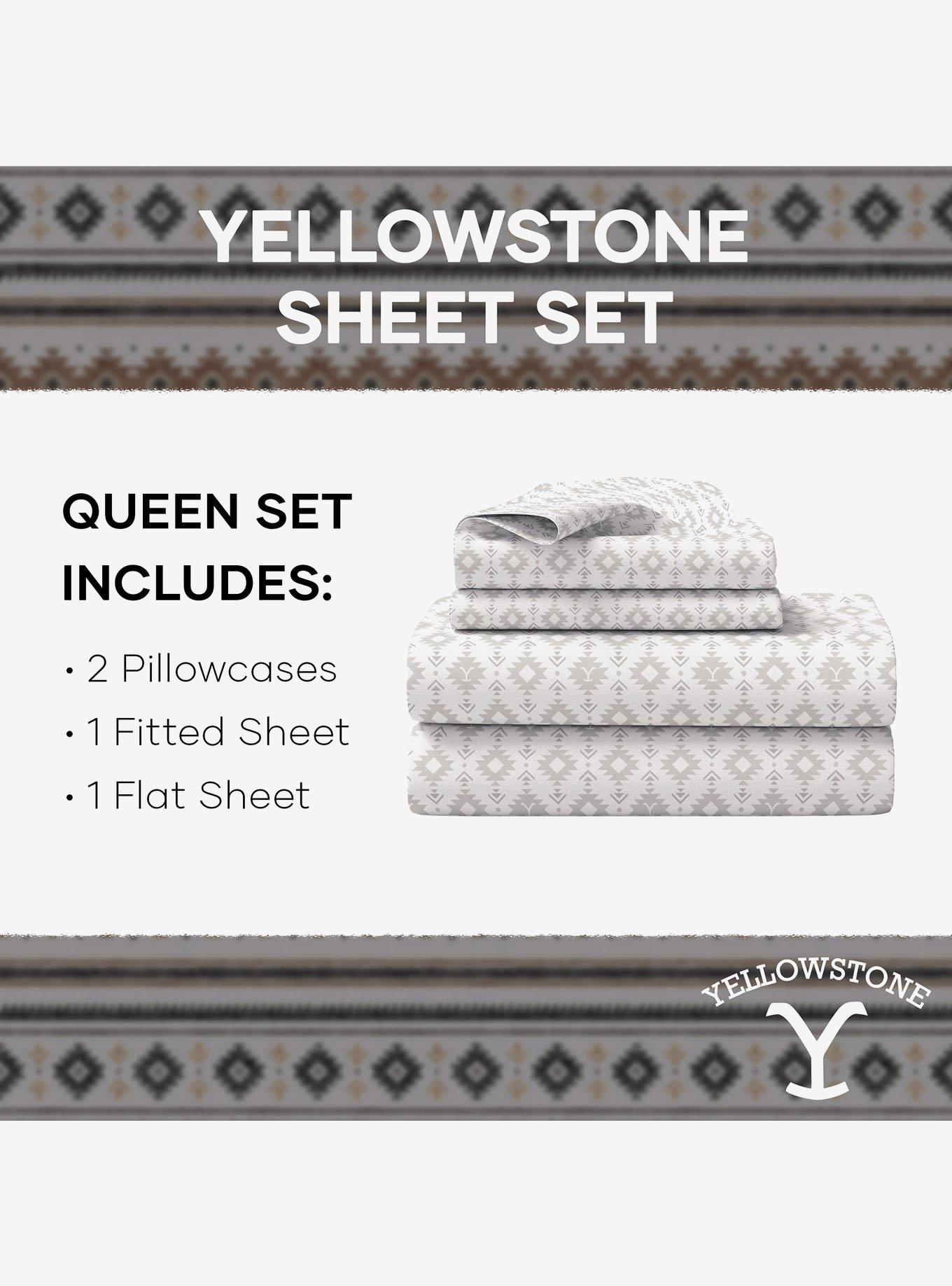 Yellowstone Langford Queen Sheet Set, , alternate