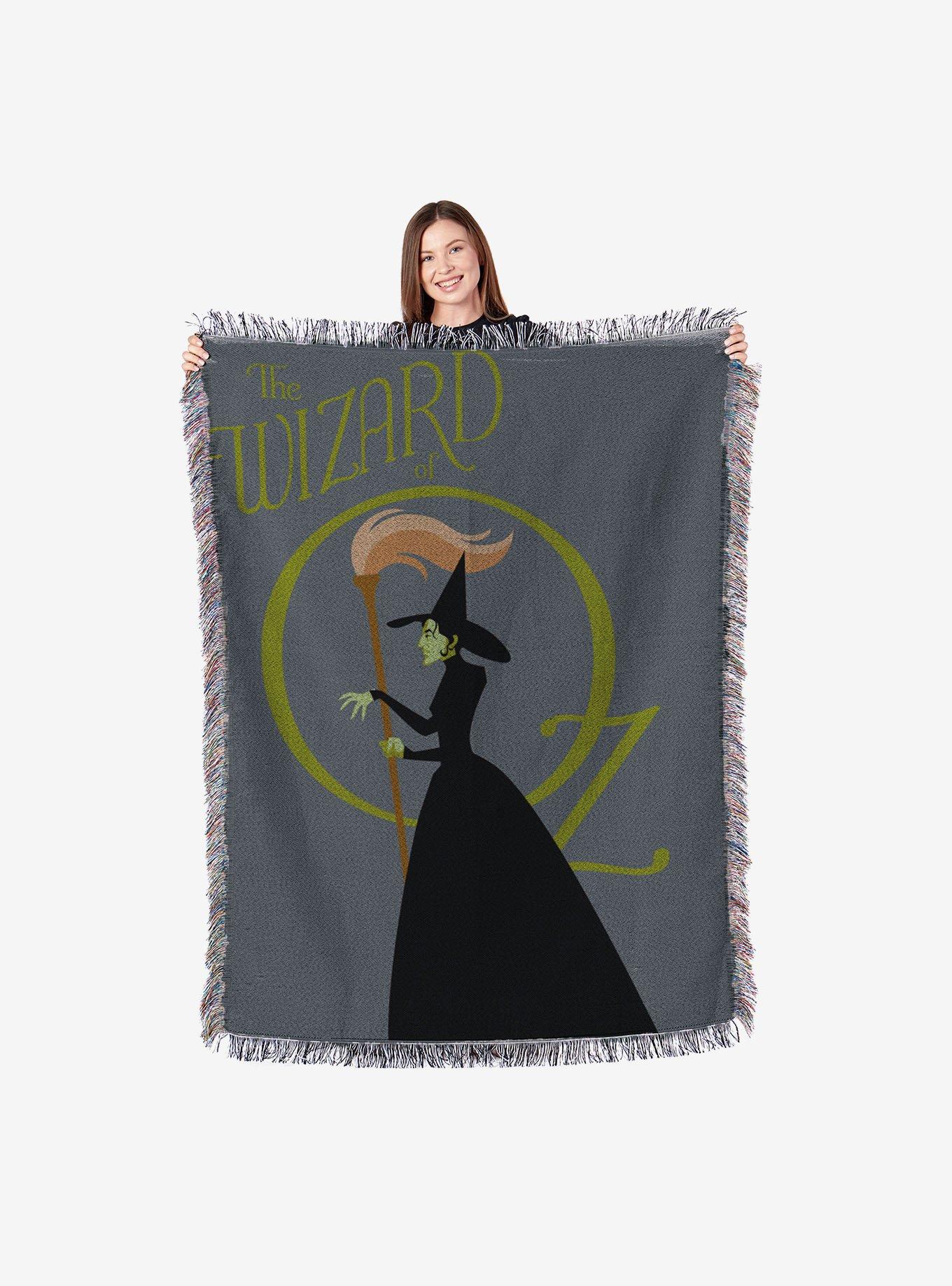 The Wizard of Oz Wicked Witch of the West Tapestry Throw Blanket, , alternate