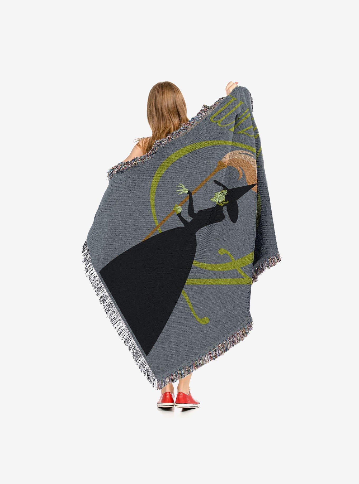 The Wizard of Oz Wicked Witch of the West Tapestry Throw Blanket, , alternate