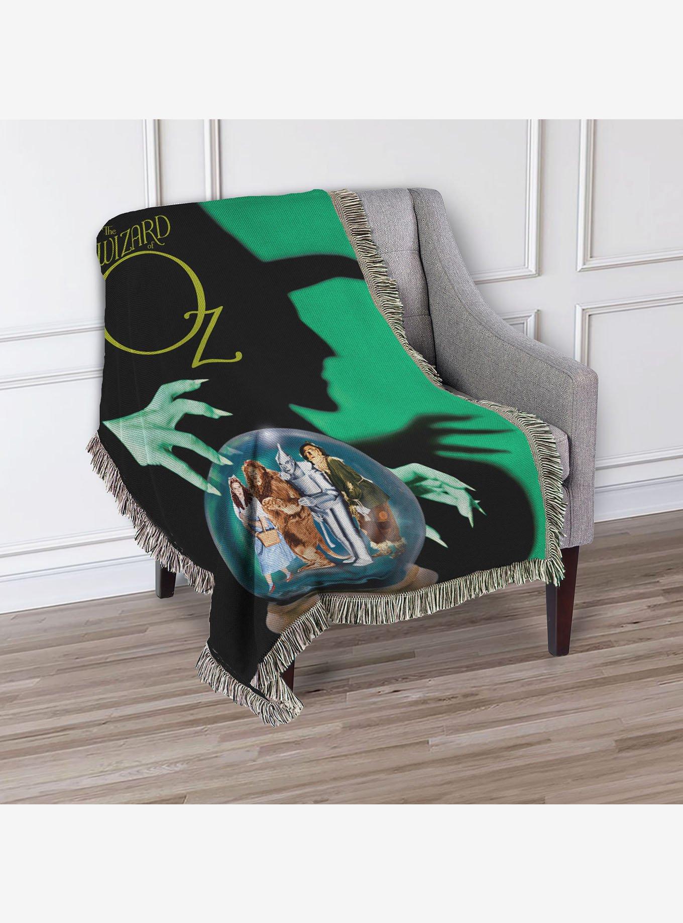 The Wizard of Oz Expecting Company Tapestry Throw Blanket, , alternate