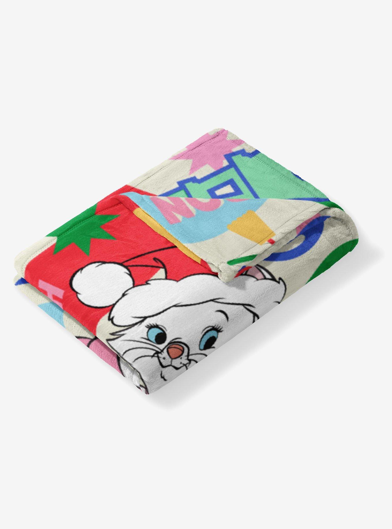 Disney Aristocats Bon Noel 50" Silk Touch Throw Blanket, , alternate