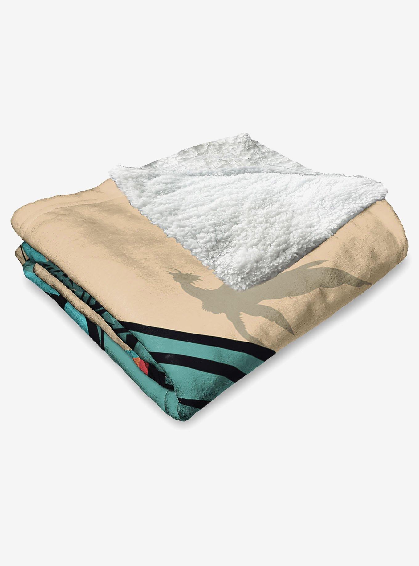 Dungeons & Dragons Red Dragon Silk Touch Sherpa Throw Blanket, , alternate