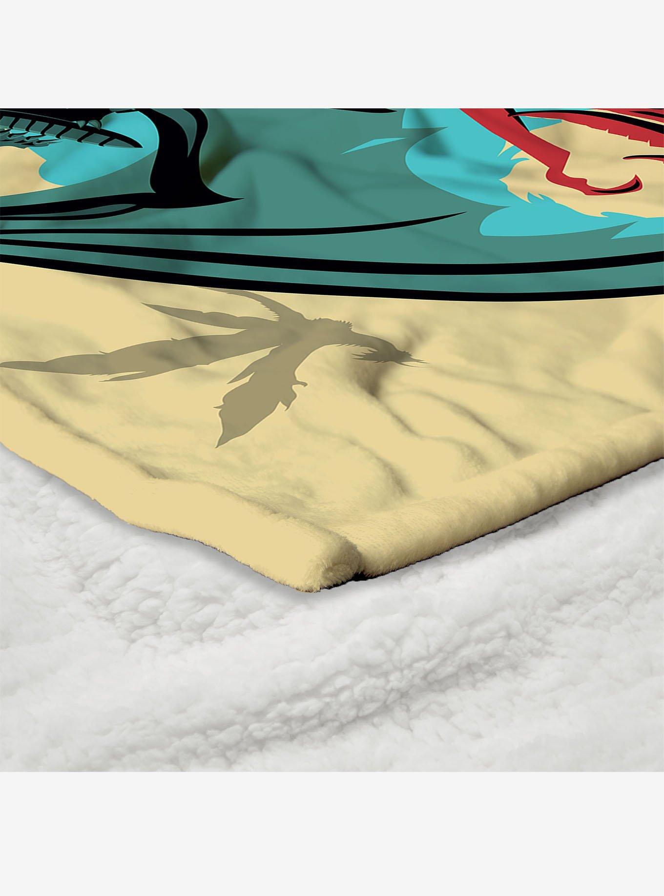 Dungeons & Dragons Red Dragon Silk Touch Sherpa Throw Blanket, , alternate