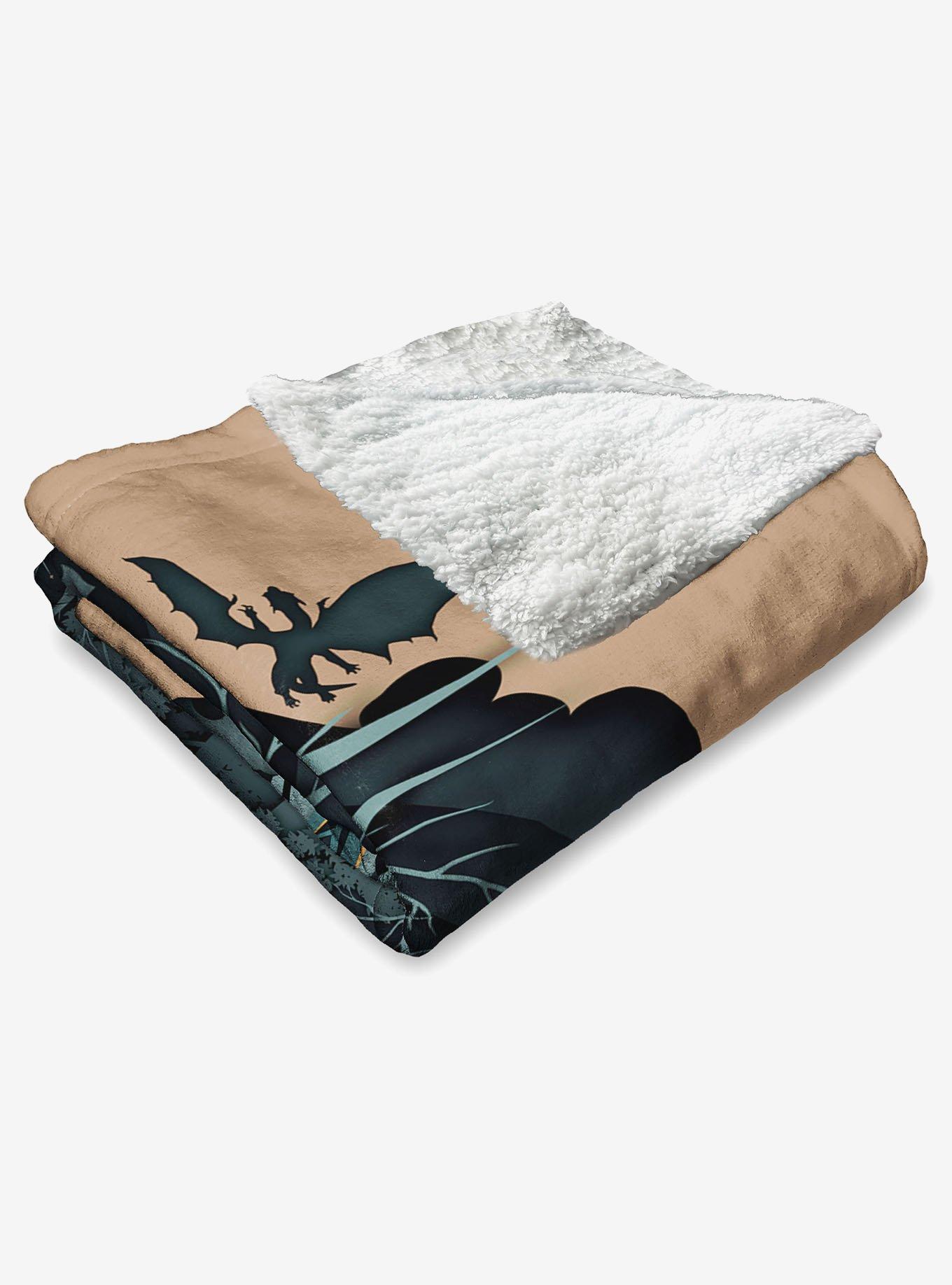 Dungeons & Dragons Scenic Route Silk Touch Sherpa Throw Blanket, , alternate