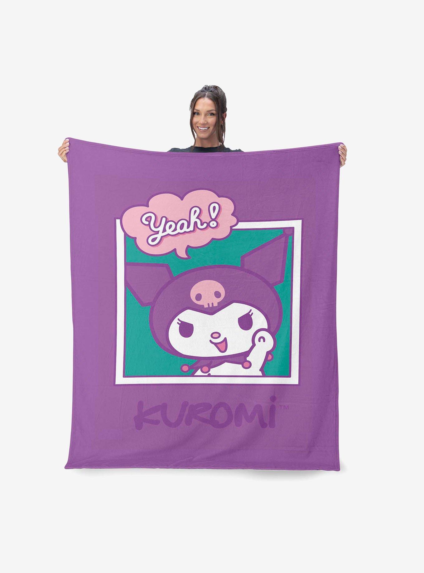 Sanrio My Melody Yeah Kuromi Silk Touch Throw Blanket, , hi-res