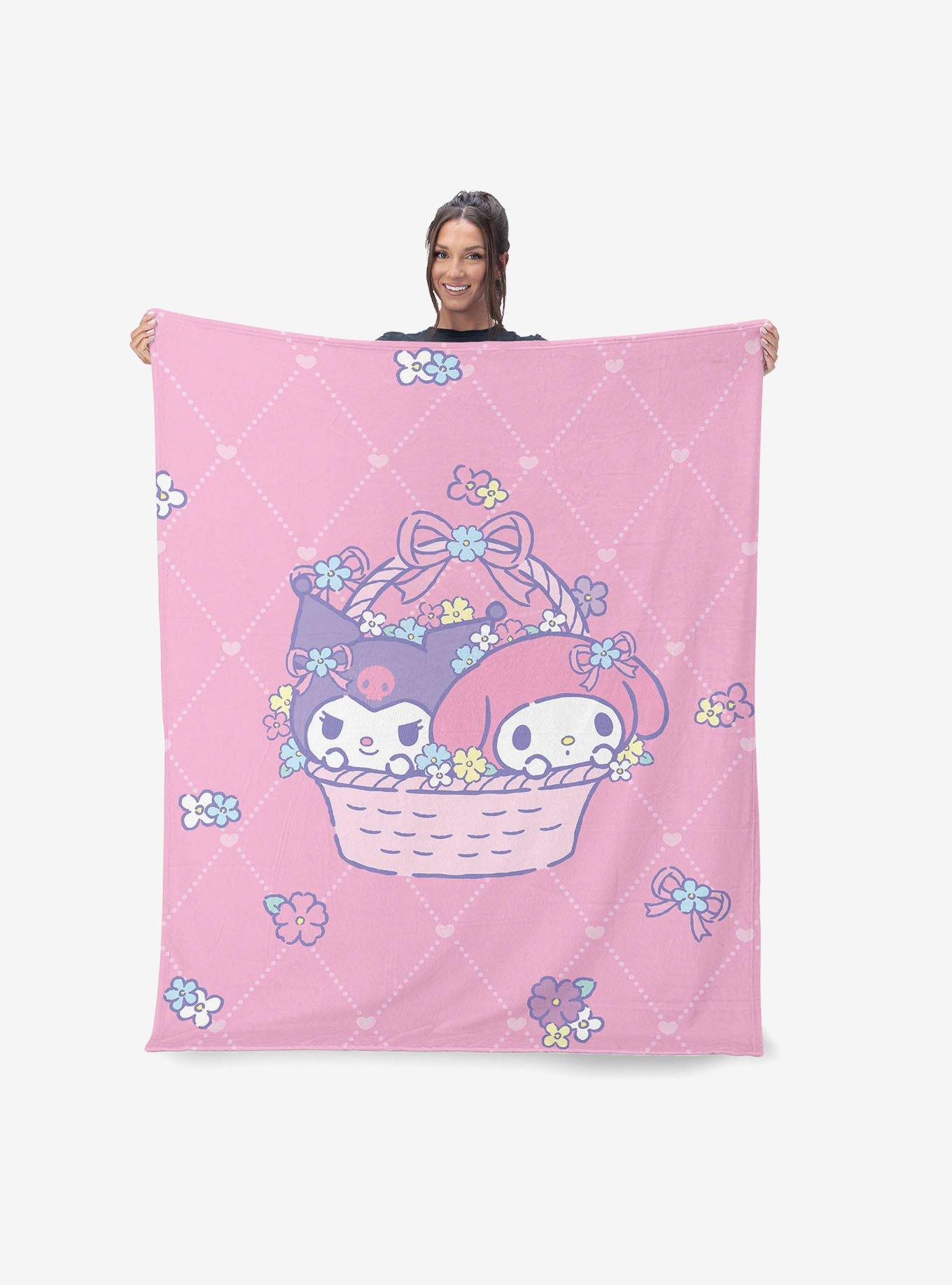 Sanrio My Melody Basket Of Fun Silk Touch Throw Blanket, , hi-res