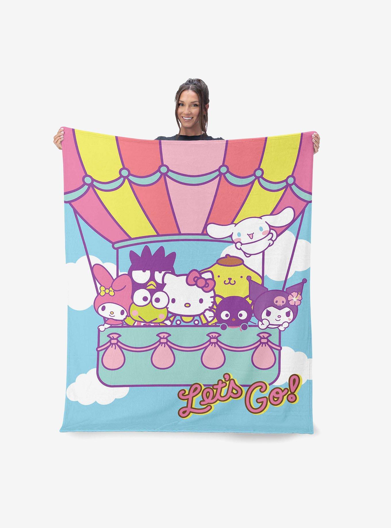 Sanrio Hello Kitty Flying Together Silk Touch Throw Blanket, , hi-res