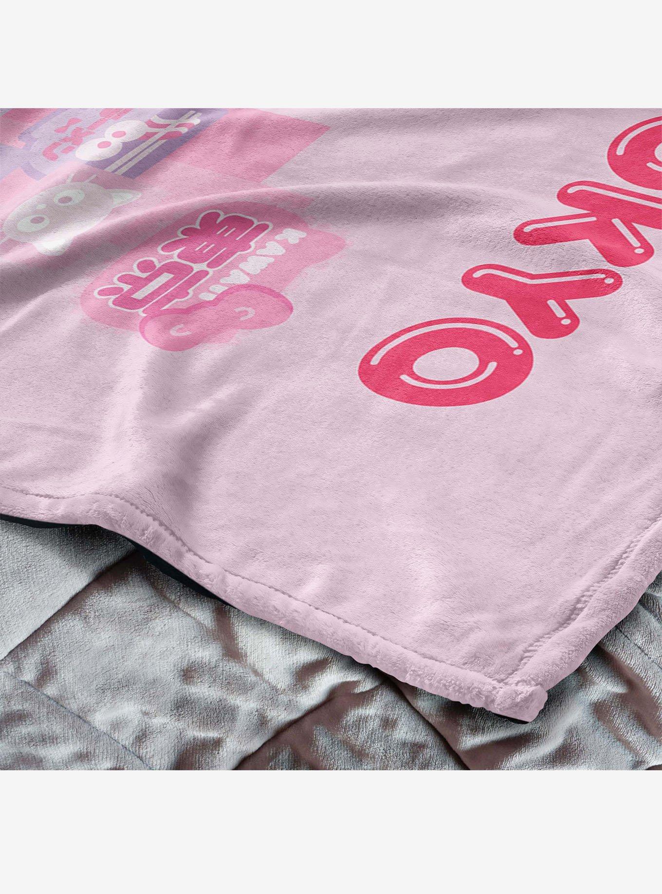 Sanrio Hello Kitty Kawaii Tokyo Silk Touch Throw Blanket, , alternate