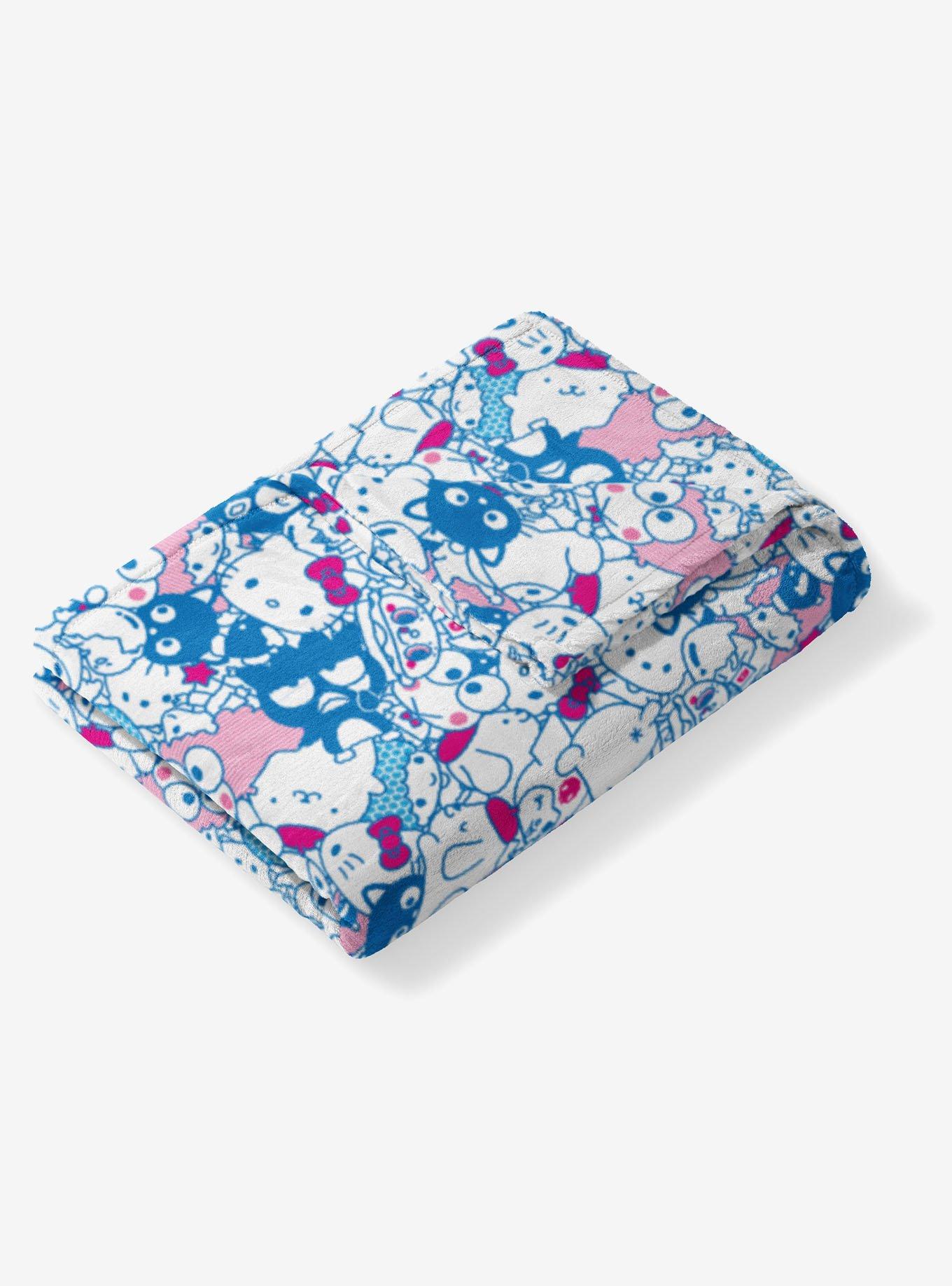 Sanrio Hello Kitty & Friends Friend Group Silk Touch Throw Blanket, , alternate