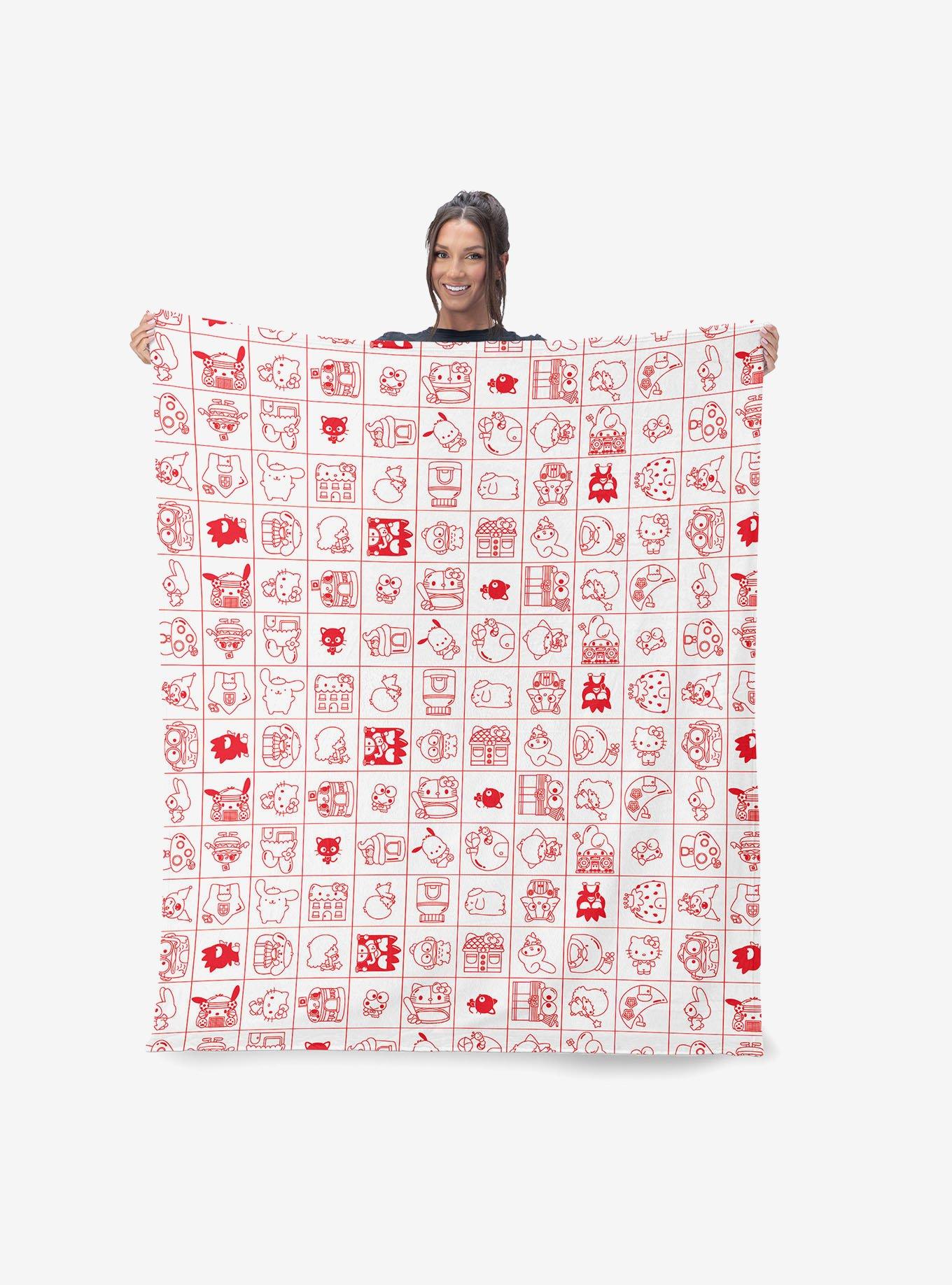 Sanrio Hello Kitty & Friends Hello Friends Silk Touch Throw Blanket, , hi-res