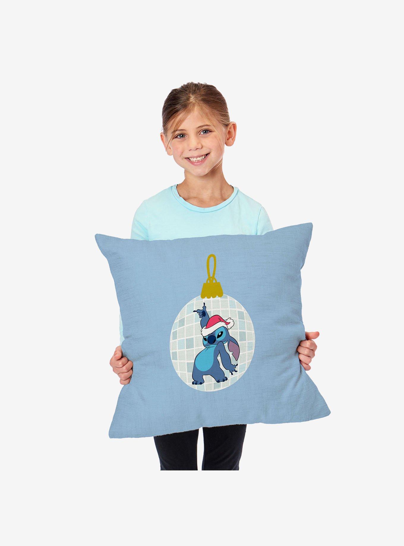 Disney Lilo & Stitch Disco Stitch Throw Pillow, , alternate