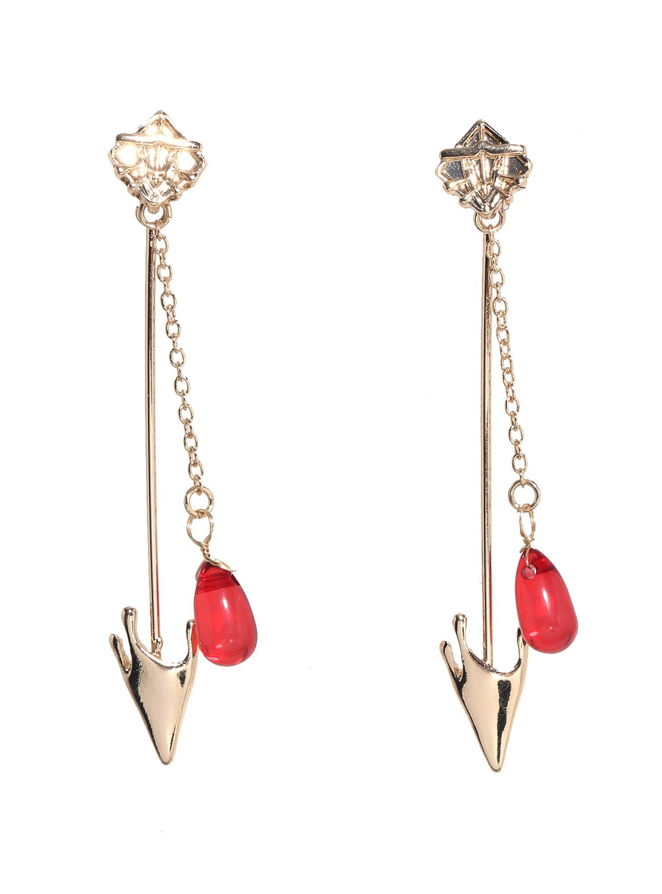 Jujutsu Kaisen Choso Piercing Blood Earrings, , hi-res