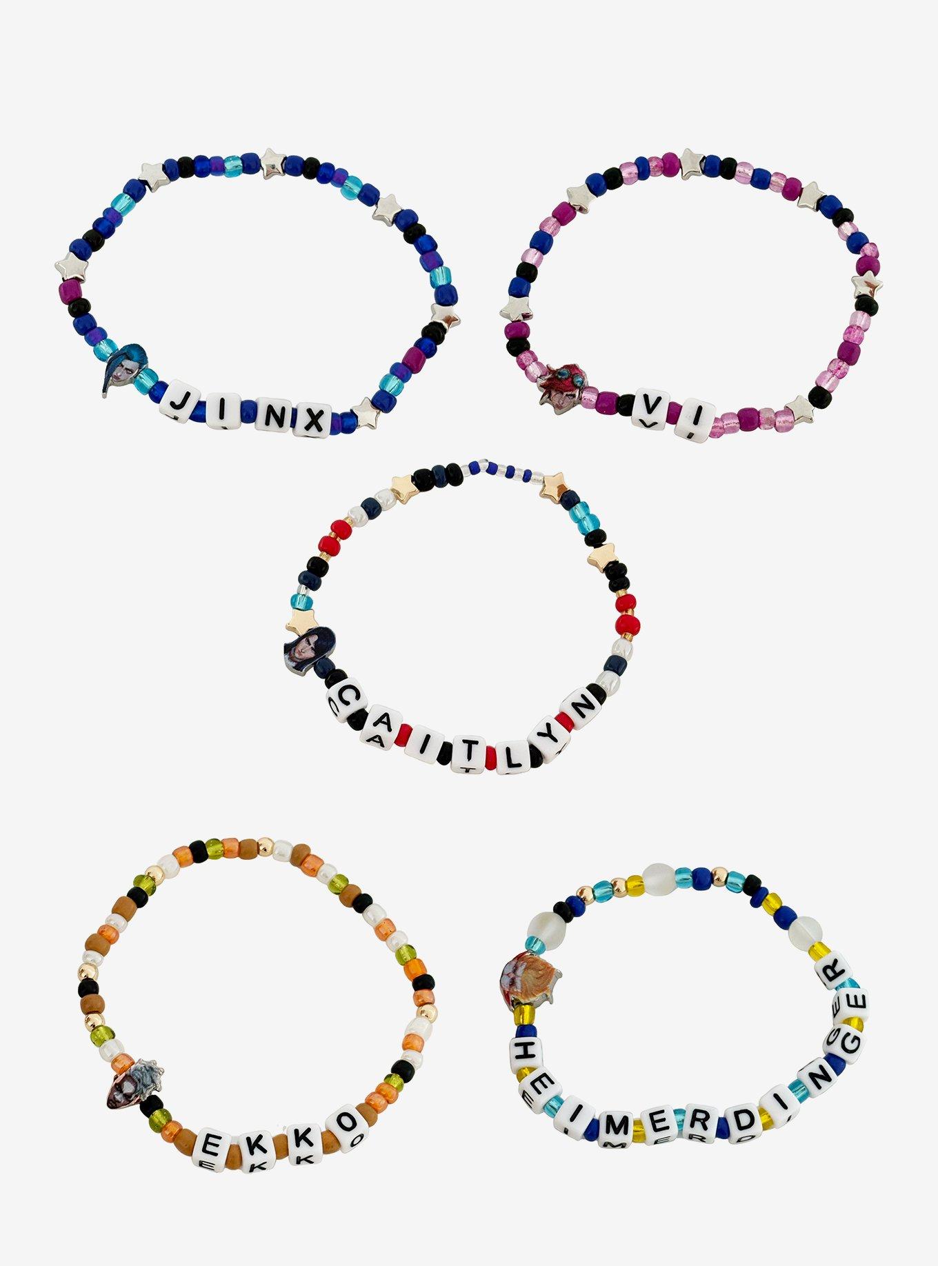 Arcane Character Bead Bracelet Set, , hi-res