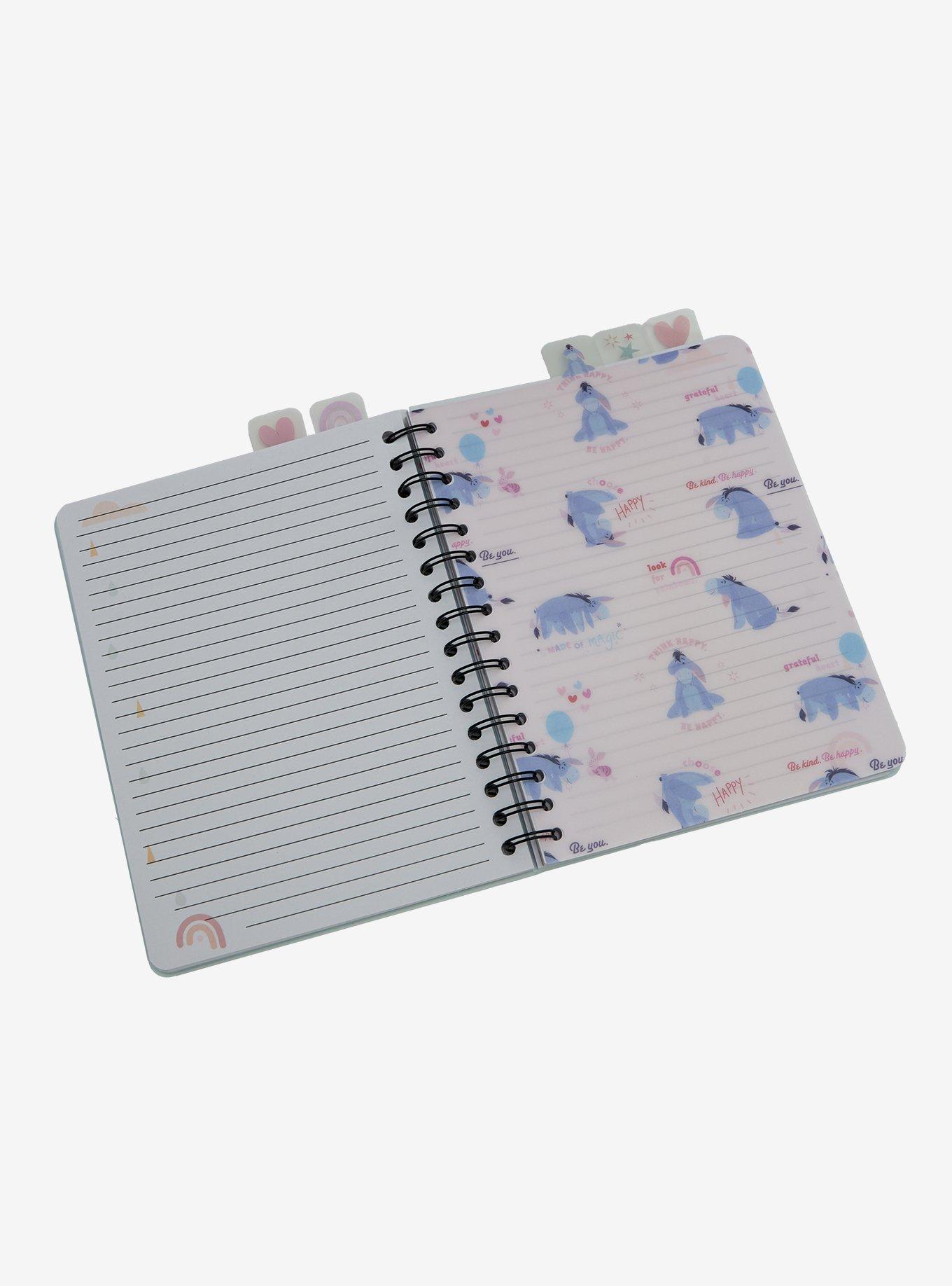 Disney Winnie the Pooh Eeyore & Piglet Rainbows Tab Journal — BoxLunch Exclusive