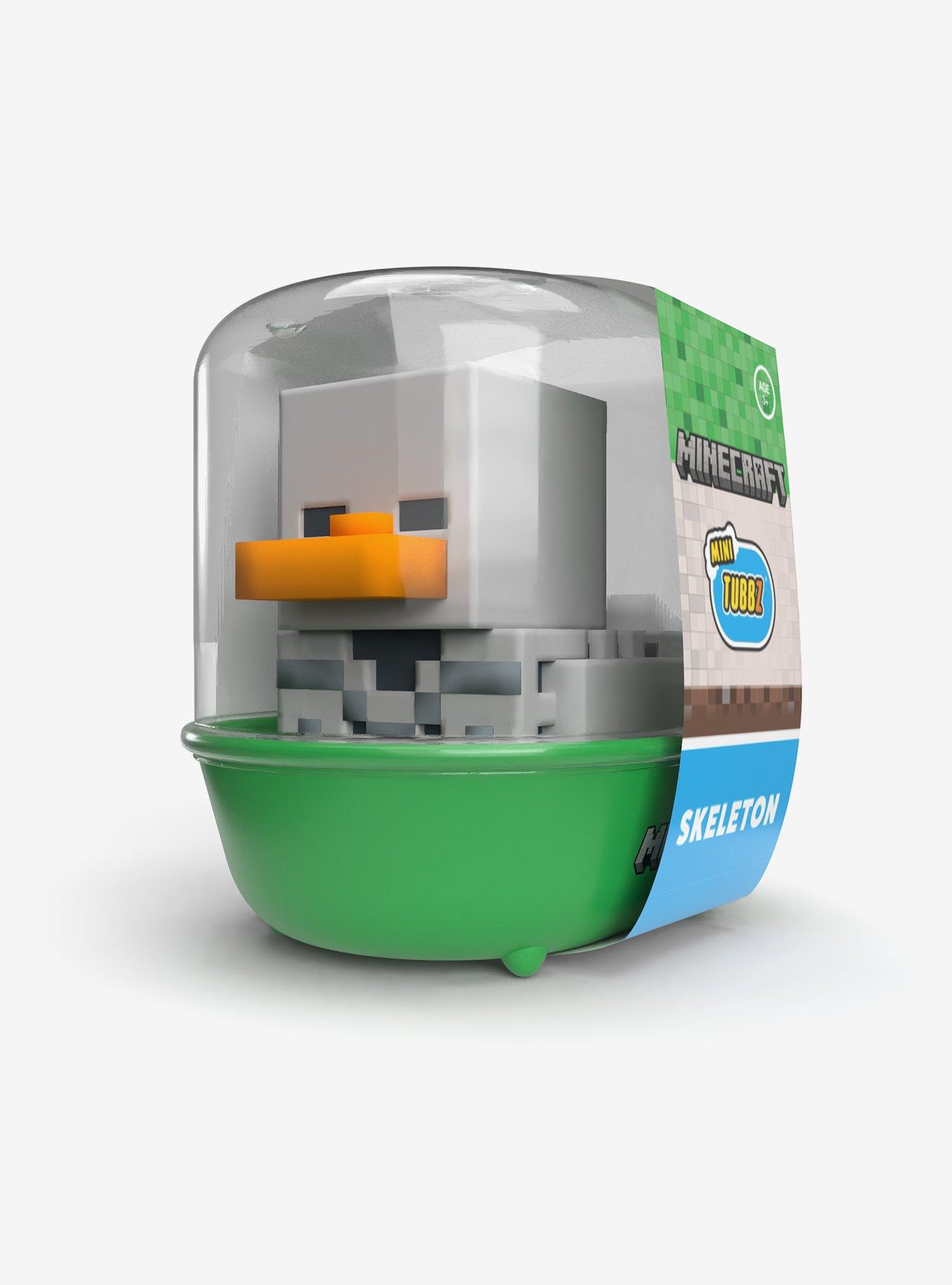Mini TUBBZ Minecraft Skeleton Cosplaying Duck Figure, , alternate