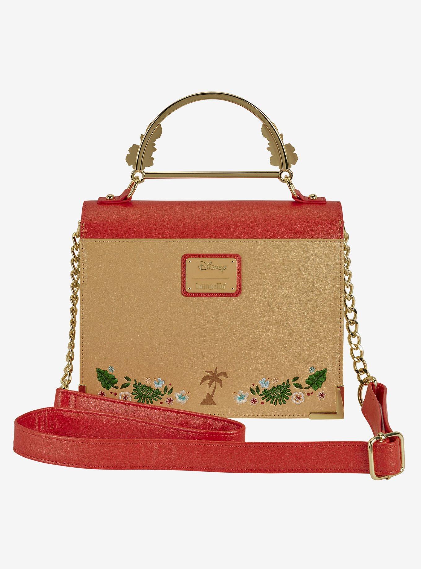 Loungefly Disney Moana Shimmer Embroidered Crossbody Bag