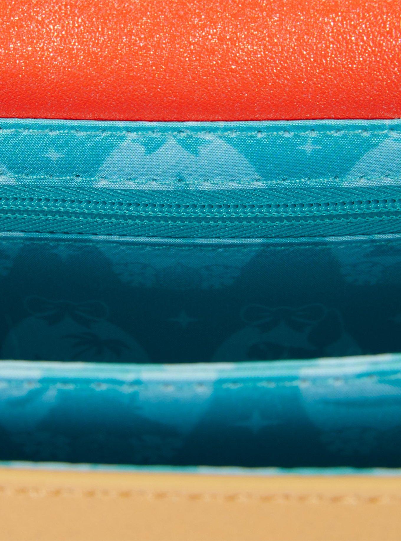 Loungefly Disney Moana Shimmer Embroidered Crossbody Bag