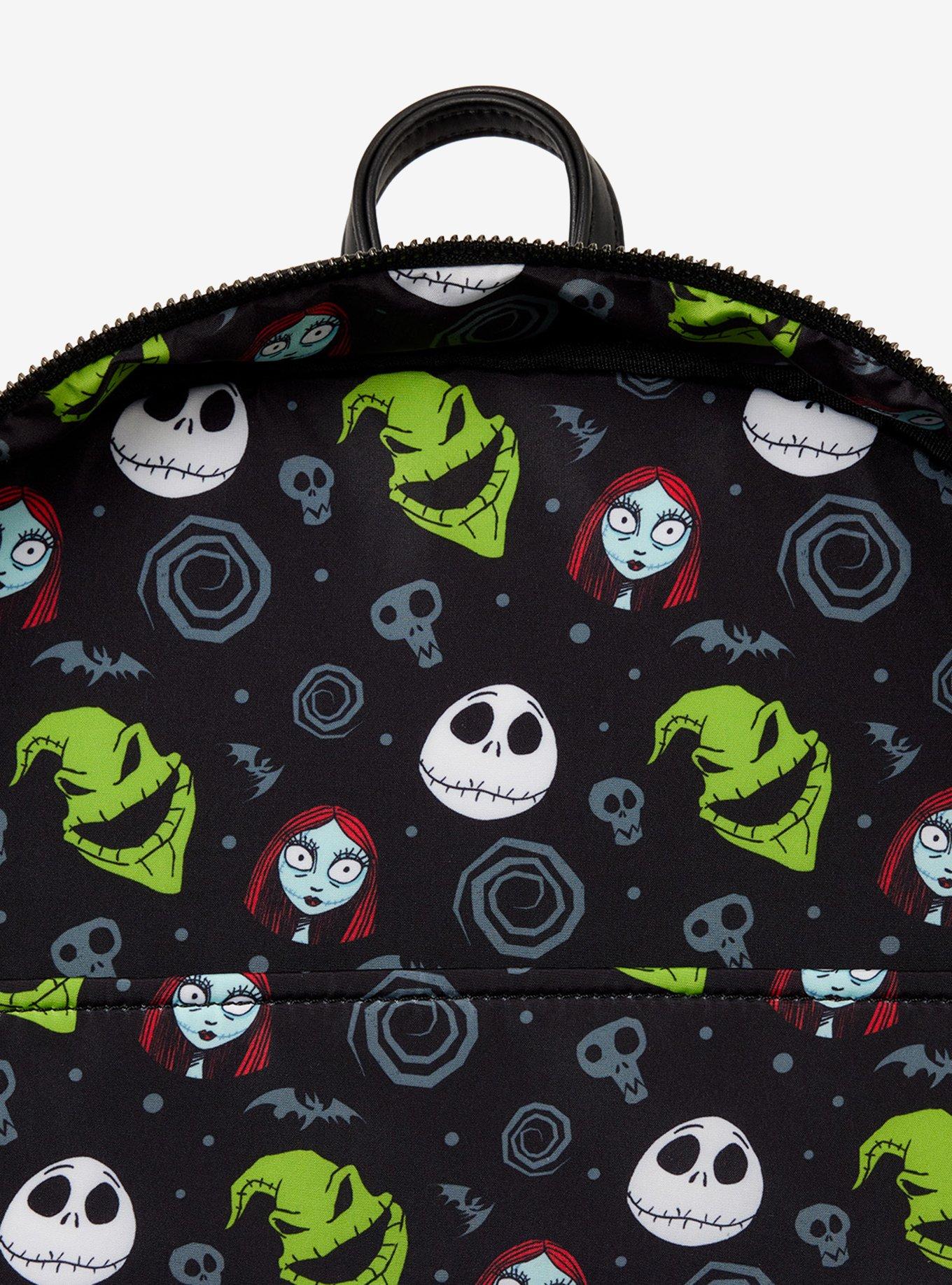 Loungefly Disney The Nightmare Before Christmas Jack Skellington Figural Glow-in-the-Dark Backpack, , alternate