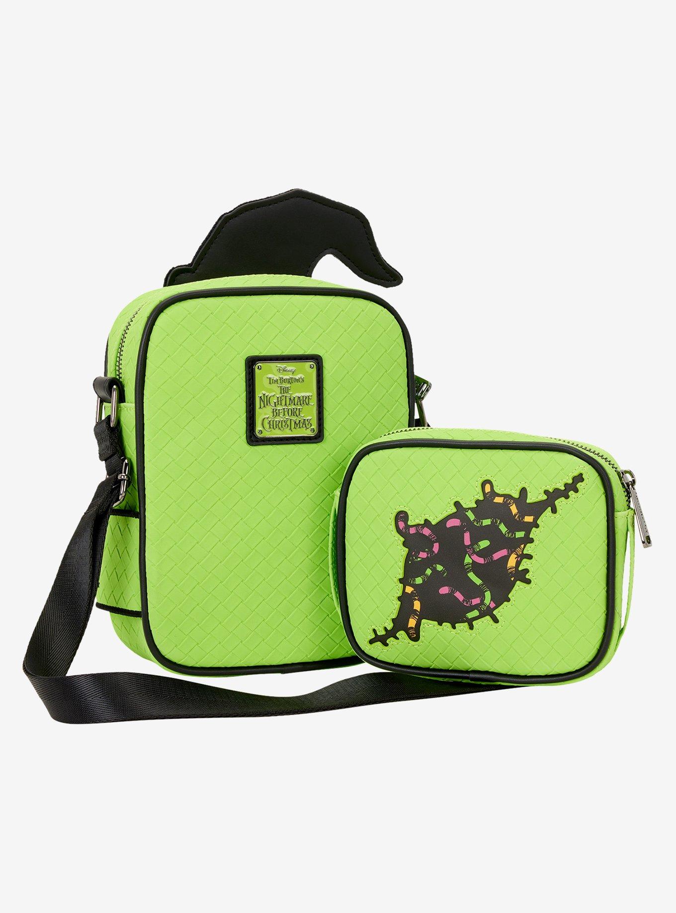 Loungefly Disney The Nightmare Before Christmas Oogie Boogie Figural Glow-in-the-Dark Crossbody Bag, , alternate