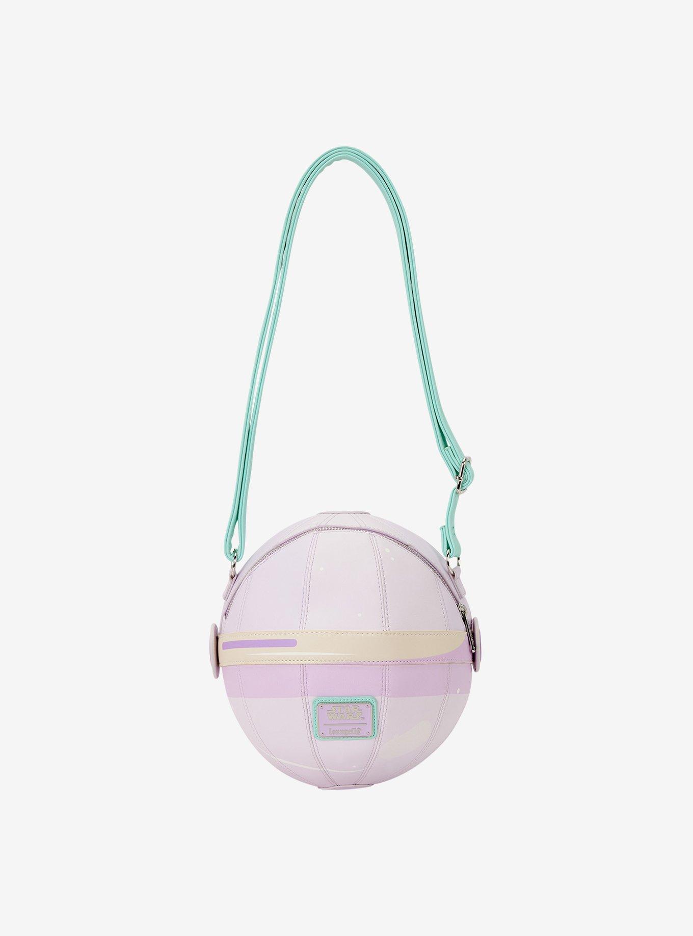Loungefly Star Wars The Mandalorian Grogu Plush Figural Pram Crossbody Bag
