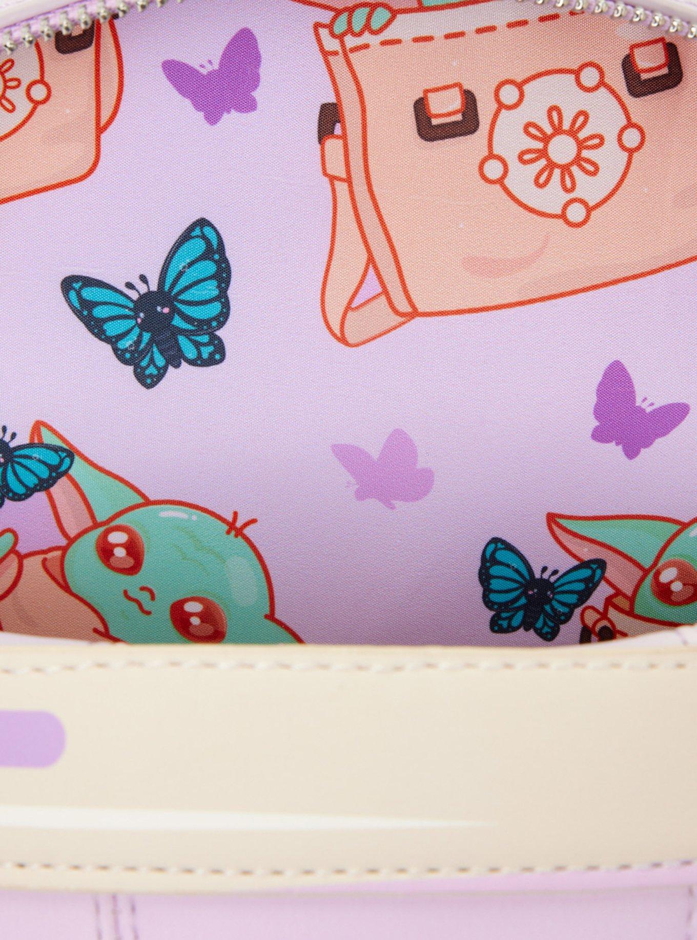 Loungefly Star Wars The Mandalorian Grogu Plush Figural Pram Crossbody Bag, , alternate