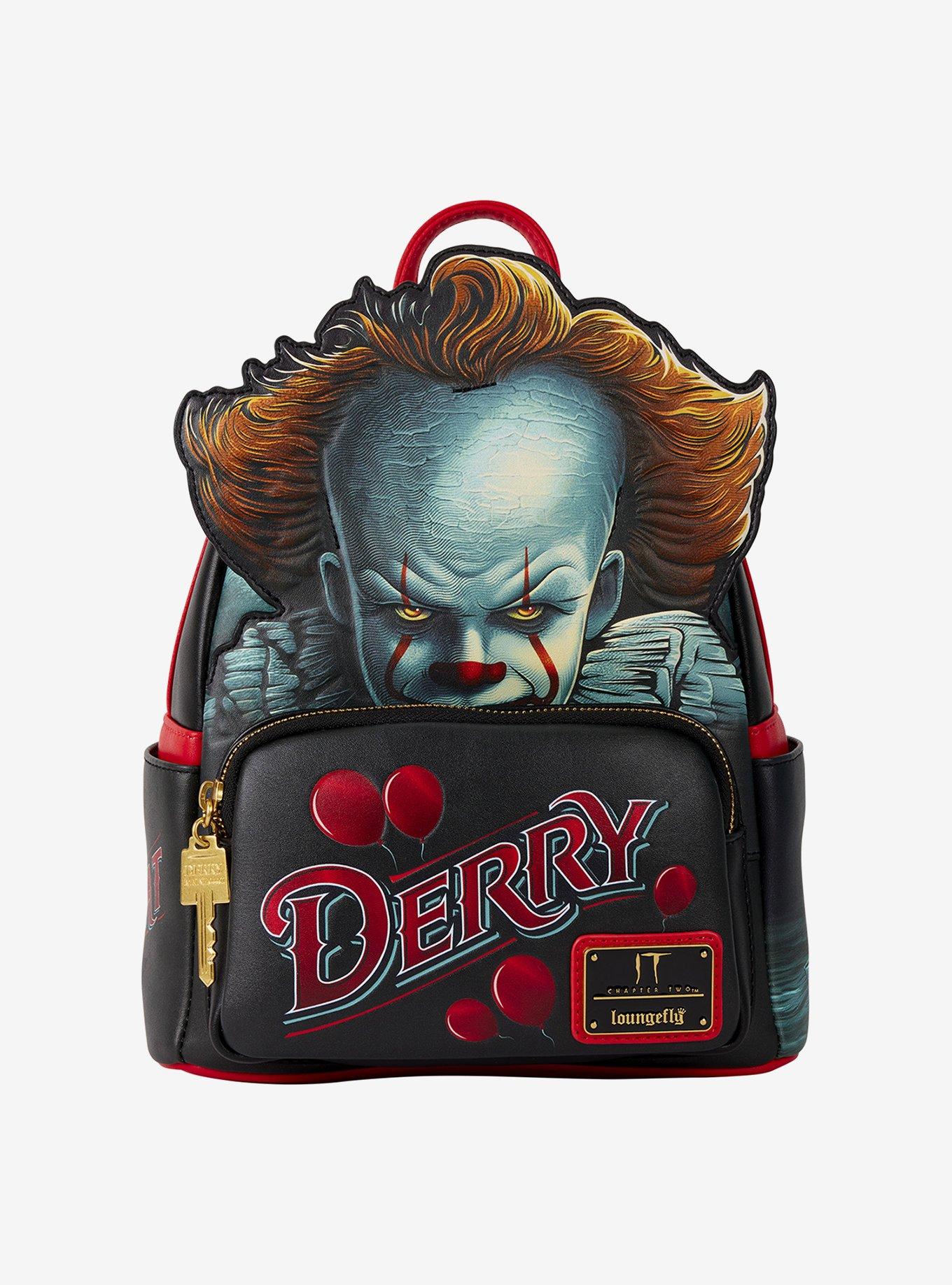 Loungefly IT Pennywise Figural Light-Up Mini Backpack, , alternate