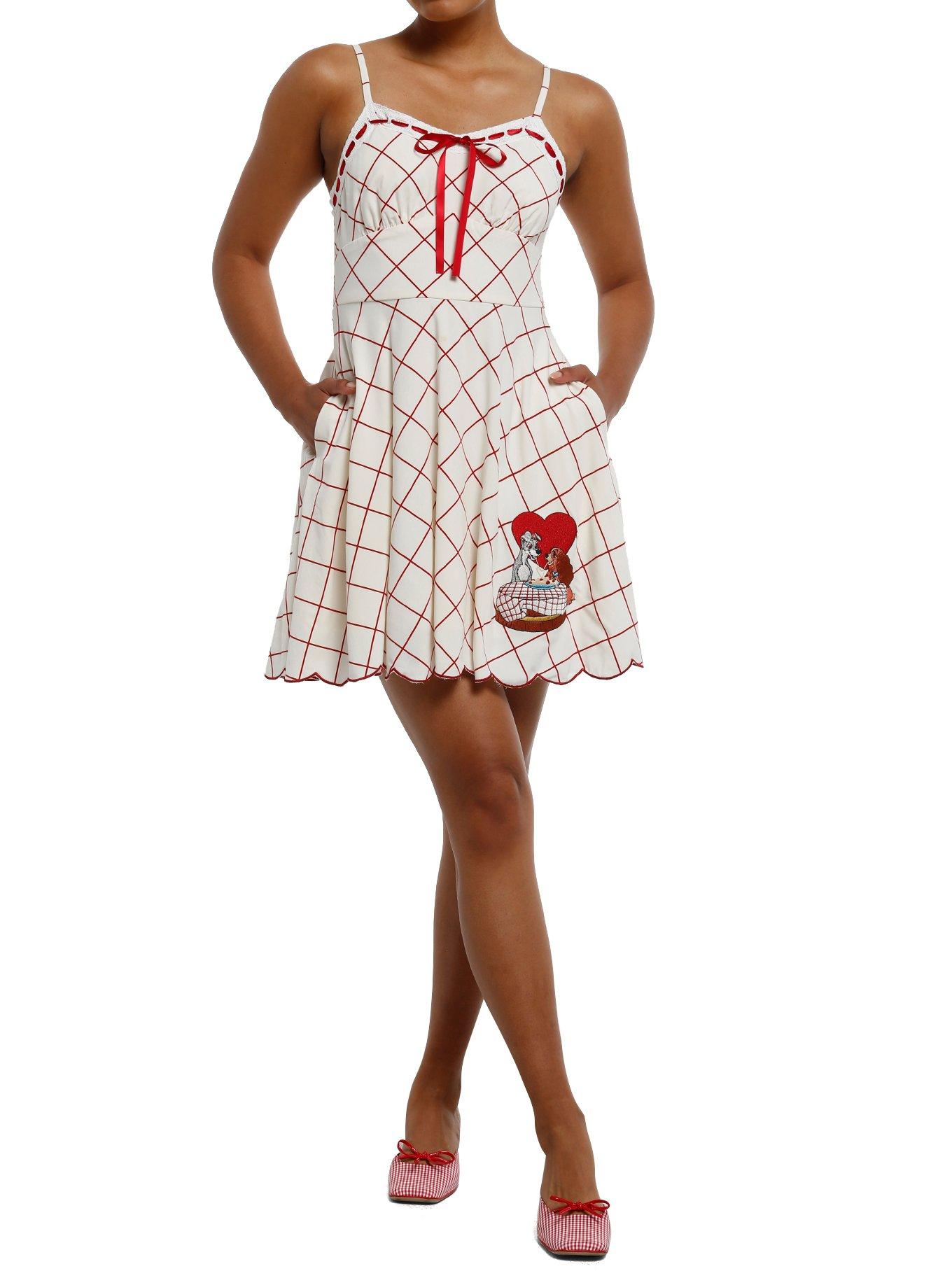 Her Universe Disney Lady And The Tramp Sweetheart Cami Dress, , hi-res