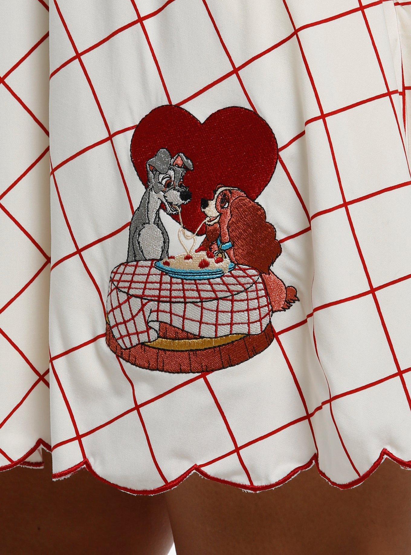 Her Universe Disney Lady And The Tramp Sweetheart Cami Dress, MULTI, alternate