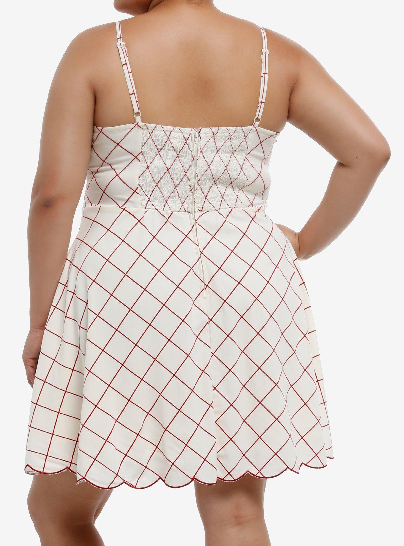 Her Universe Disney Lady And The Tramp Sweetheart Cami Dress Plus Size, MULTI, alternate