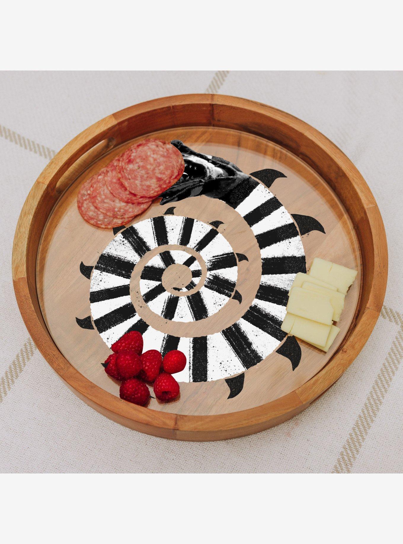 Beetlejuice Sandworm Serving Tray with Glass Insert, , alternate