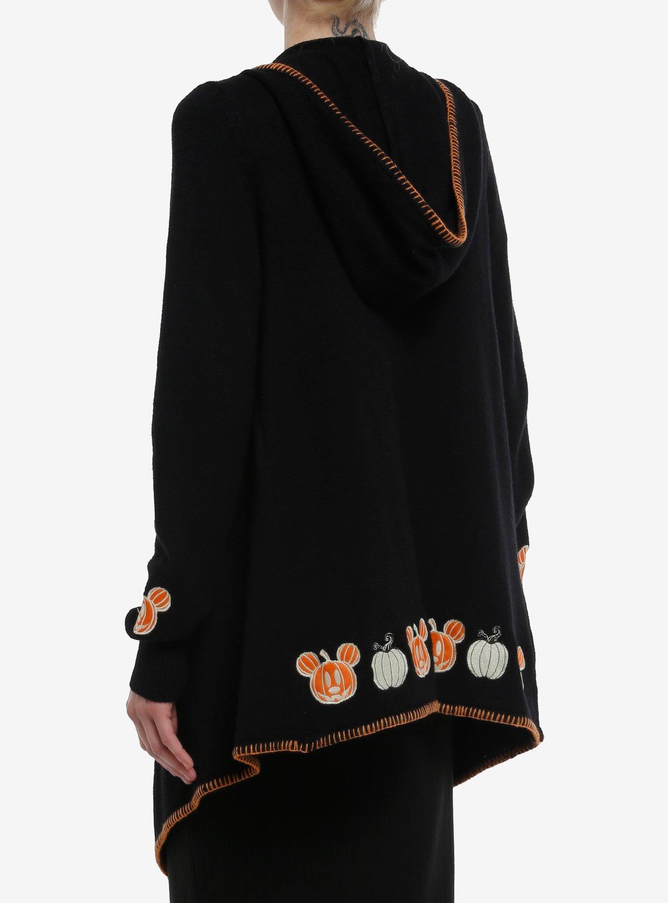Her Universe Disney Halloween Mickey Mouse Pumpkins Glow-In-The-Dark Cardigan Her Universe Exclusive, MULTI, alternate