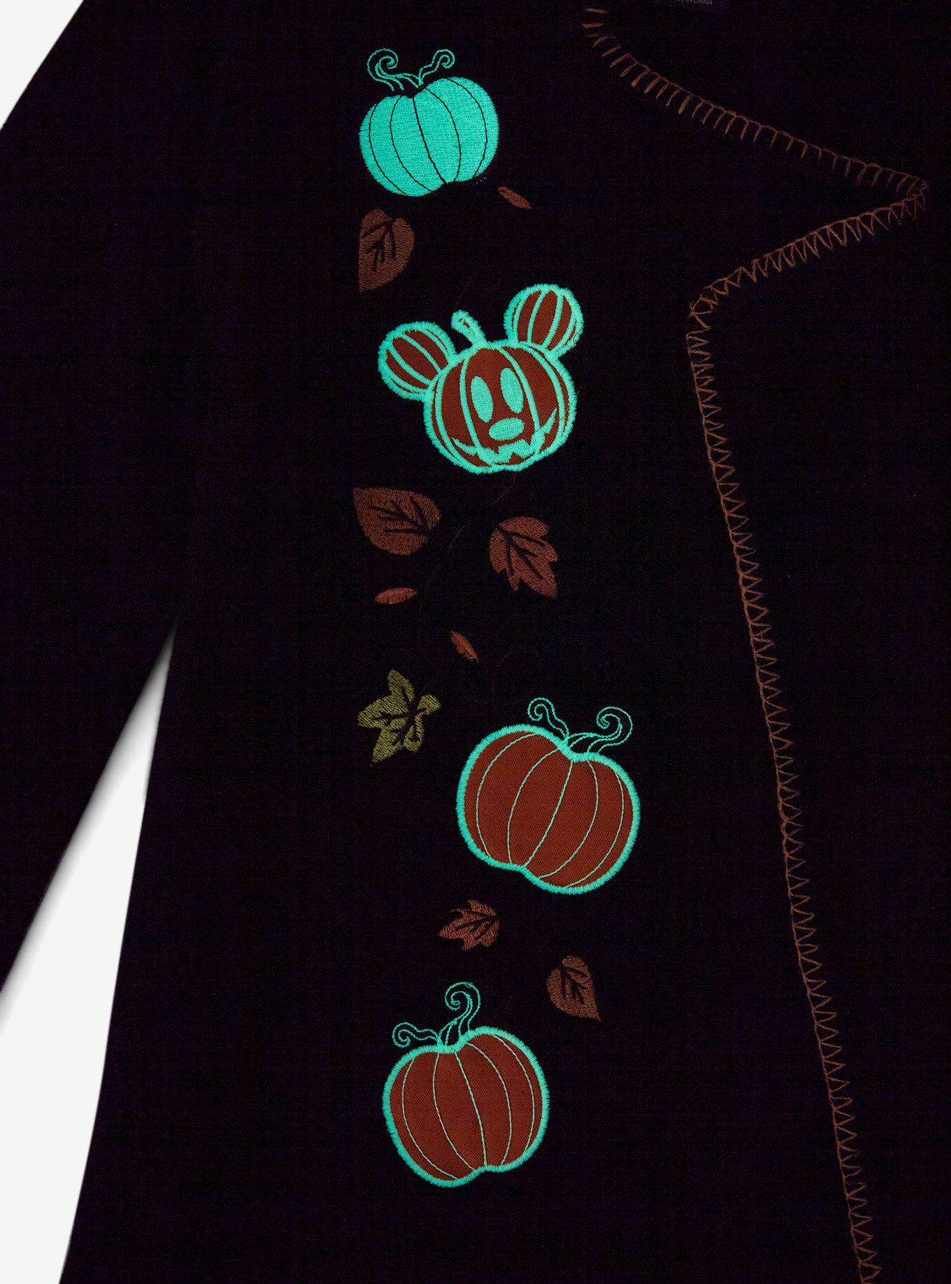 Her Universe Disney Halloween Mickey Mouse Pumpkins Glow-In-The-Dark Cardigan Her Universe Exclusive, MULTI, alternate