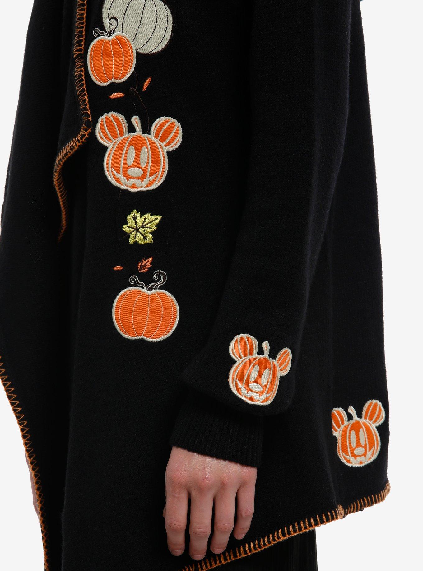 Her Universe Disney Halloween Mickey Mouse Pumpkins Glow-In-The-Dark Cardigan Her Universe Exclusive, MULTI, alternate
