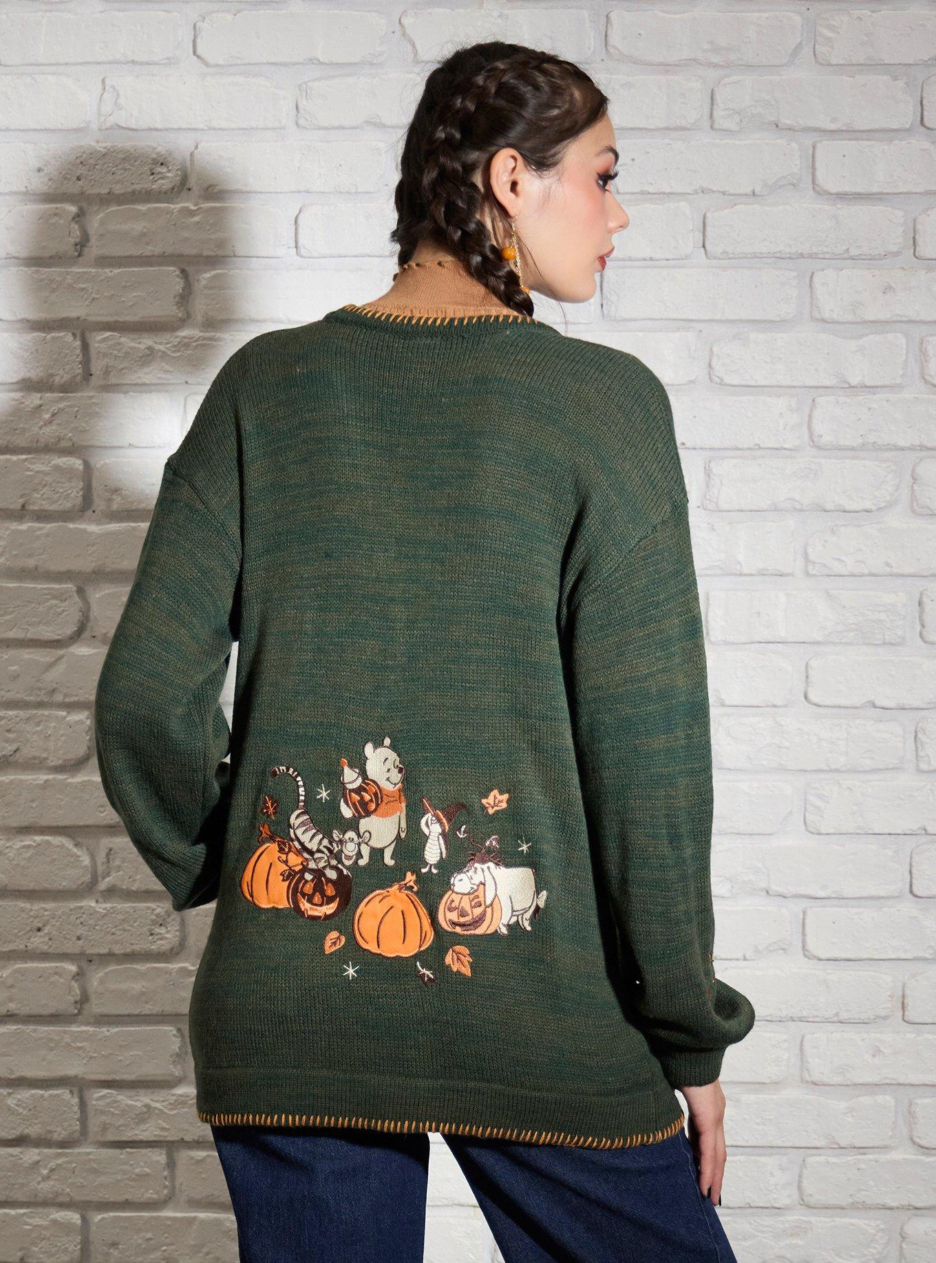 Her Universe Disney Winnie The Pooh Halloween Cardigan, MULTI, alternate