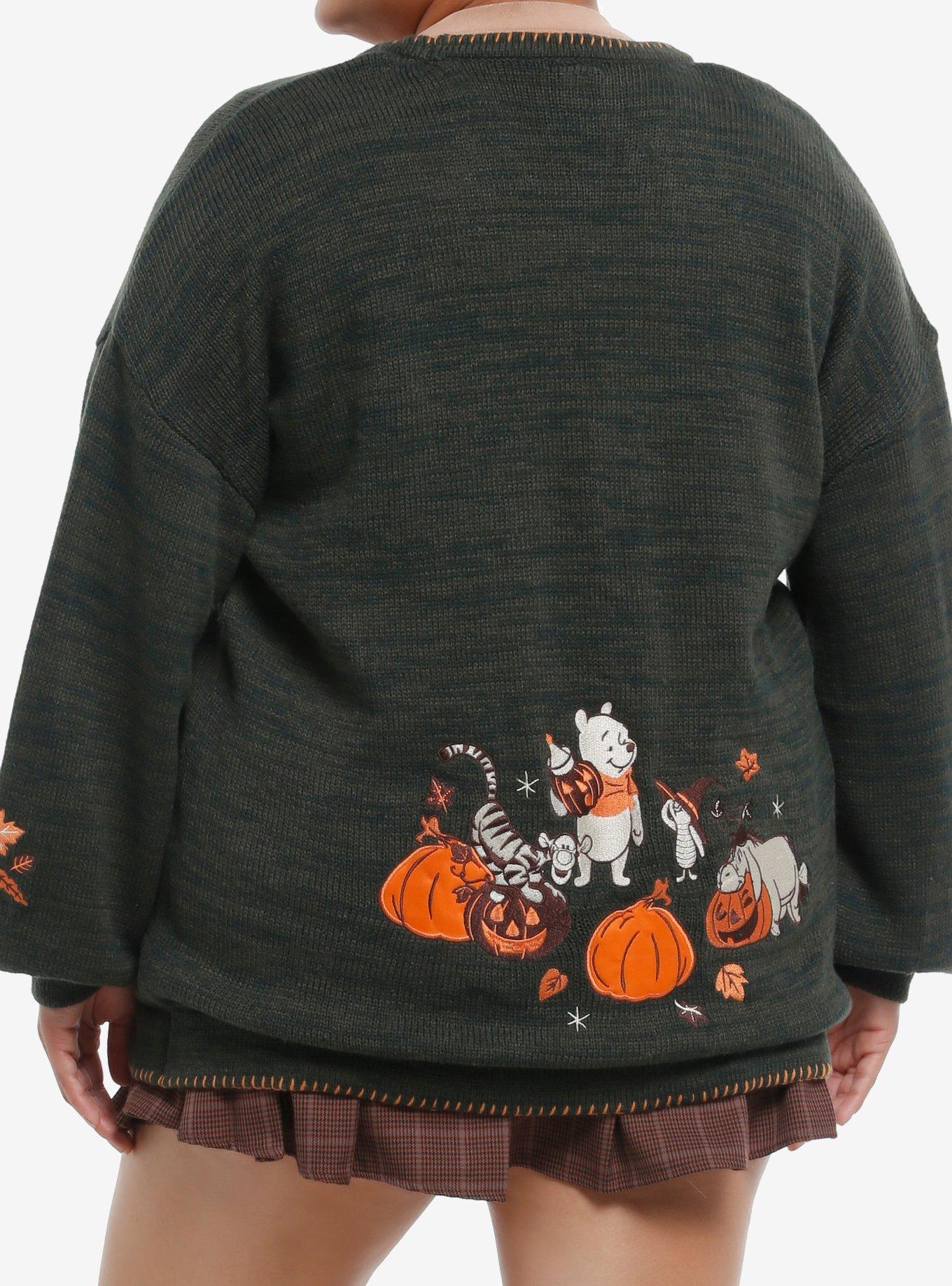 Her Universe Disney Winnie The Pooh Halloween Cardigan Plus Size, , hi-res