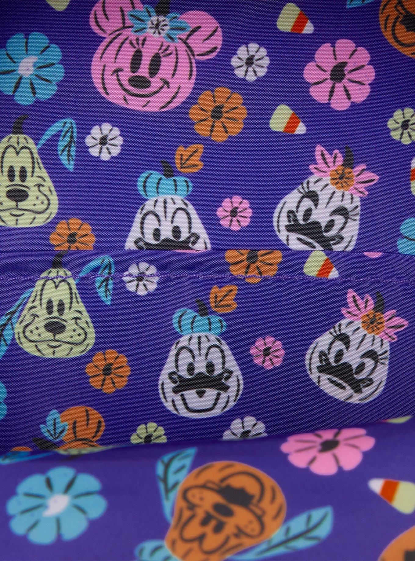 Loungefly Disney Mickey Mouse & Friends Halloween Costumes Floral Mini Backpack, , alternate