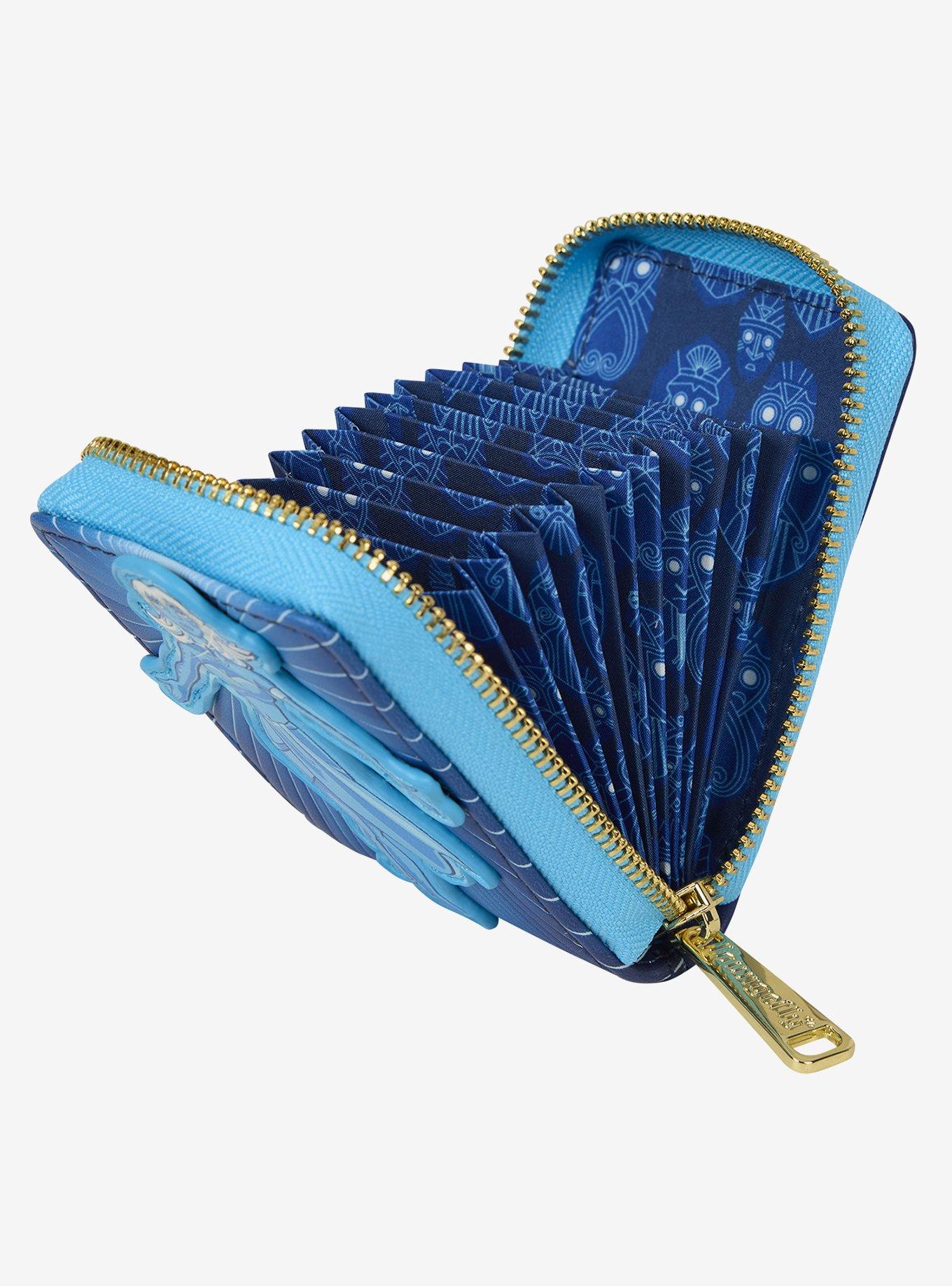 Loungefly Disney Atlantis: The Lost Empire Kida Glow-in-the-Dark Accordion Wallet, , alternate
