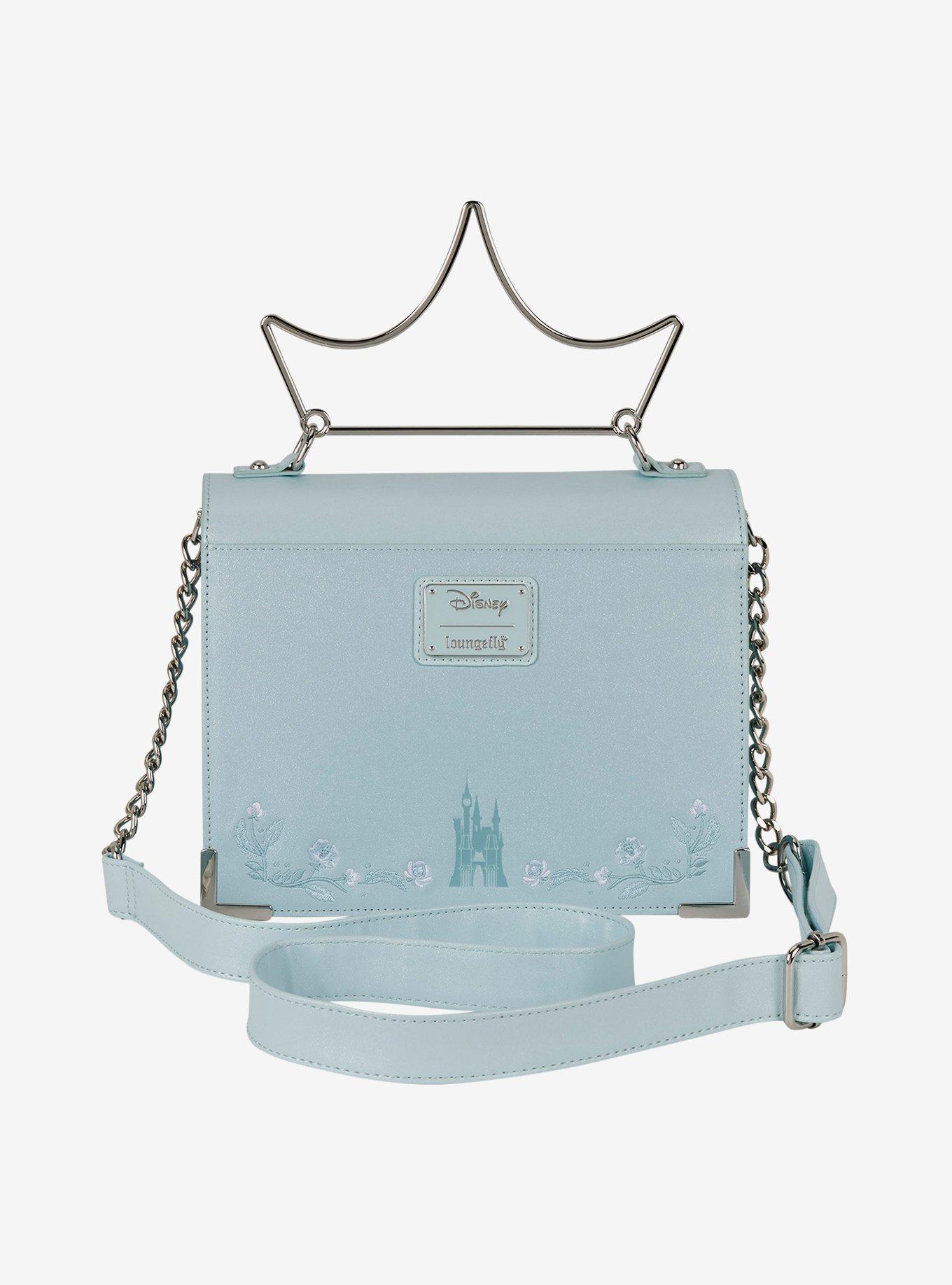 Loungefly Disney Cinderella Shimmer Embroidered Crossbody Bag, , hi-res