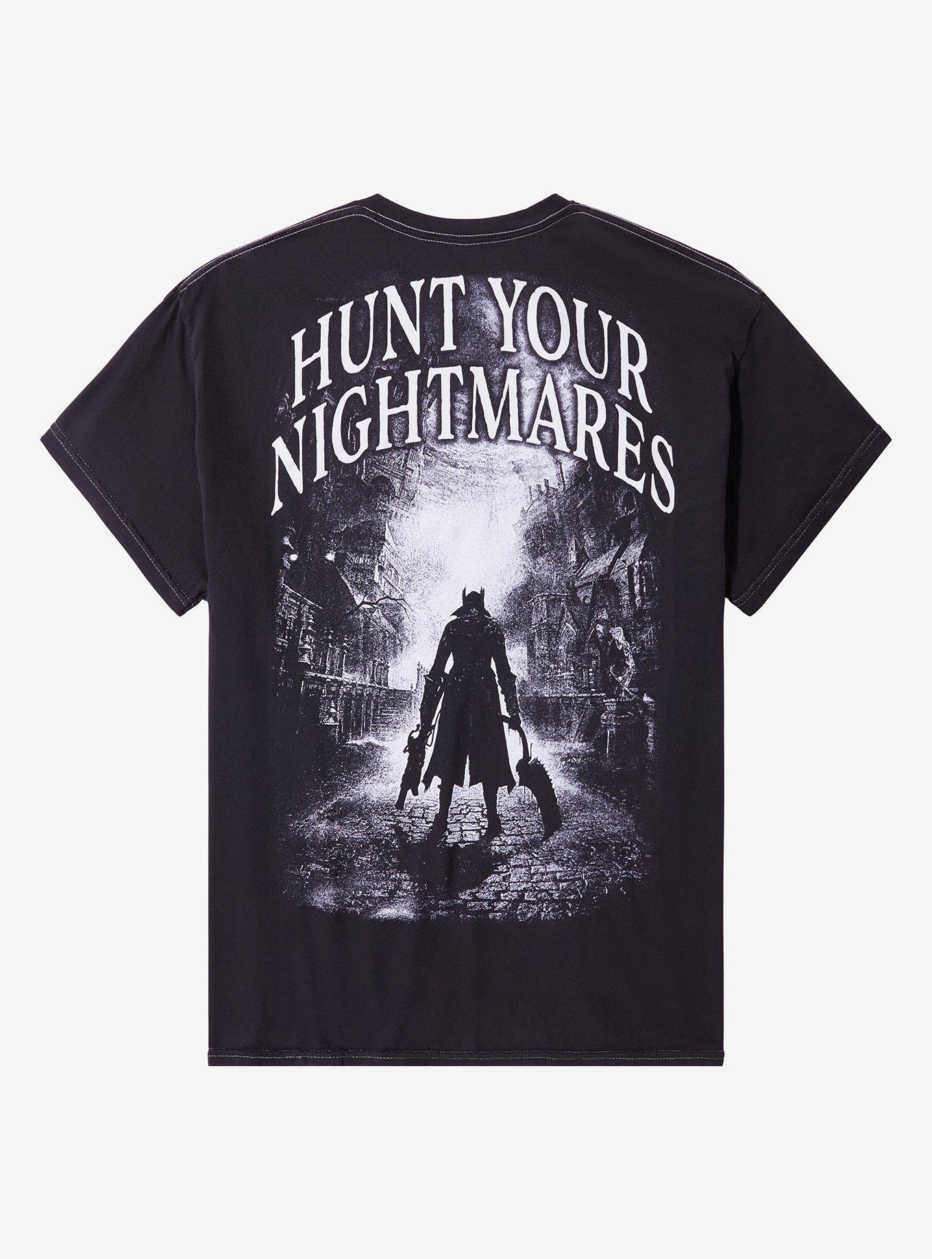 Bloodborne Hunt Your Nightmares Two-Sided T-Shirt, , hi-res