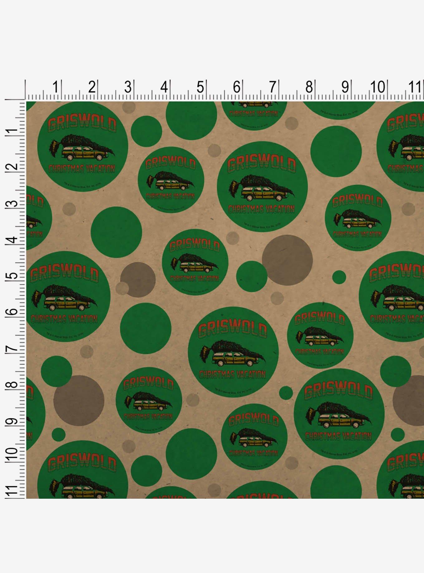 National Lampoon's National Lampoon's Christmas Vacation Jolliest Bunch Kraft Wrapping Paper, , alternate